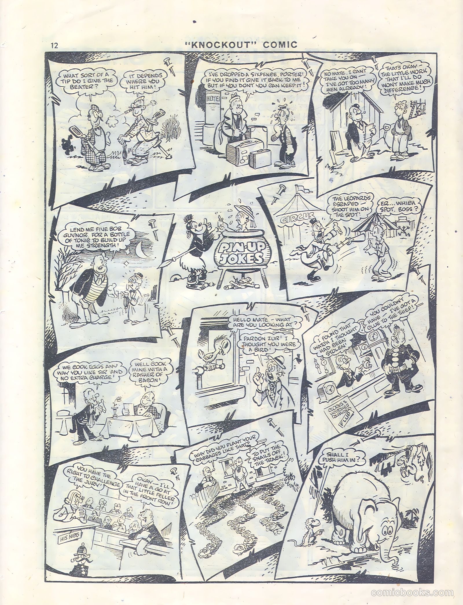 Knockout #435 (1947) — page 12 of 16