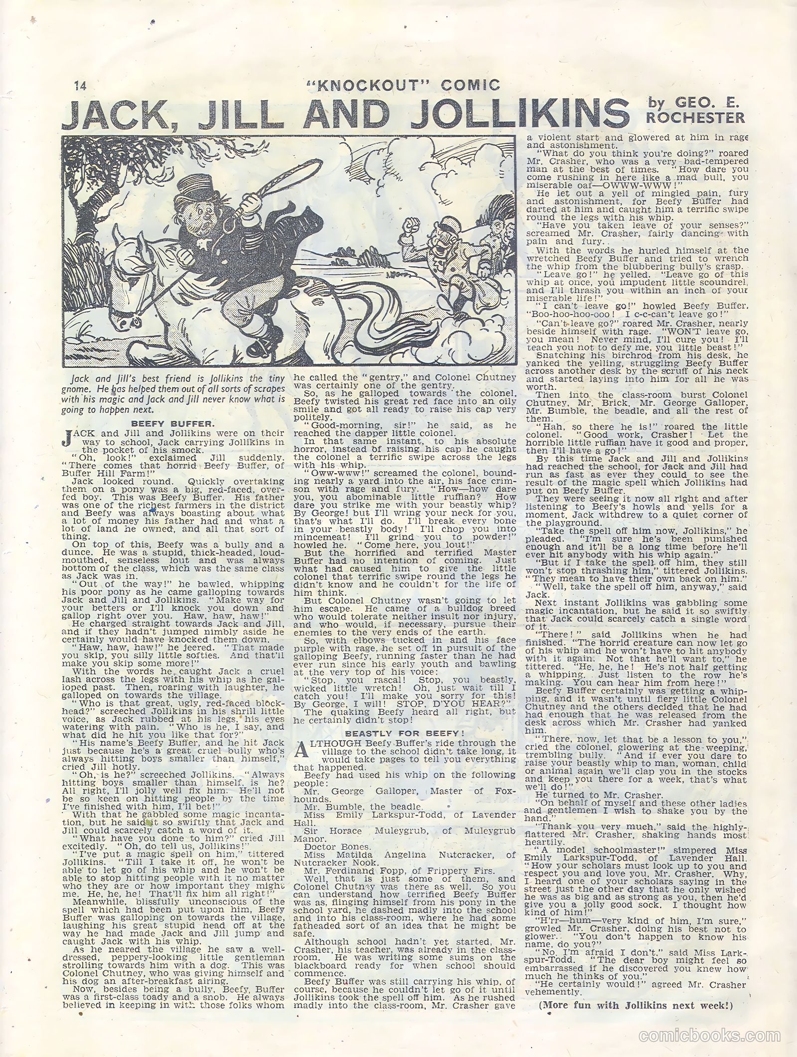 Knockout #435 (1947) — page 14 of 16