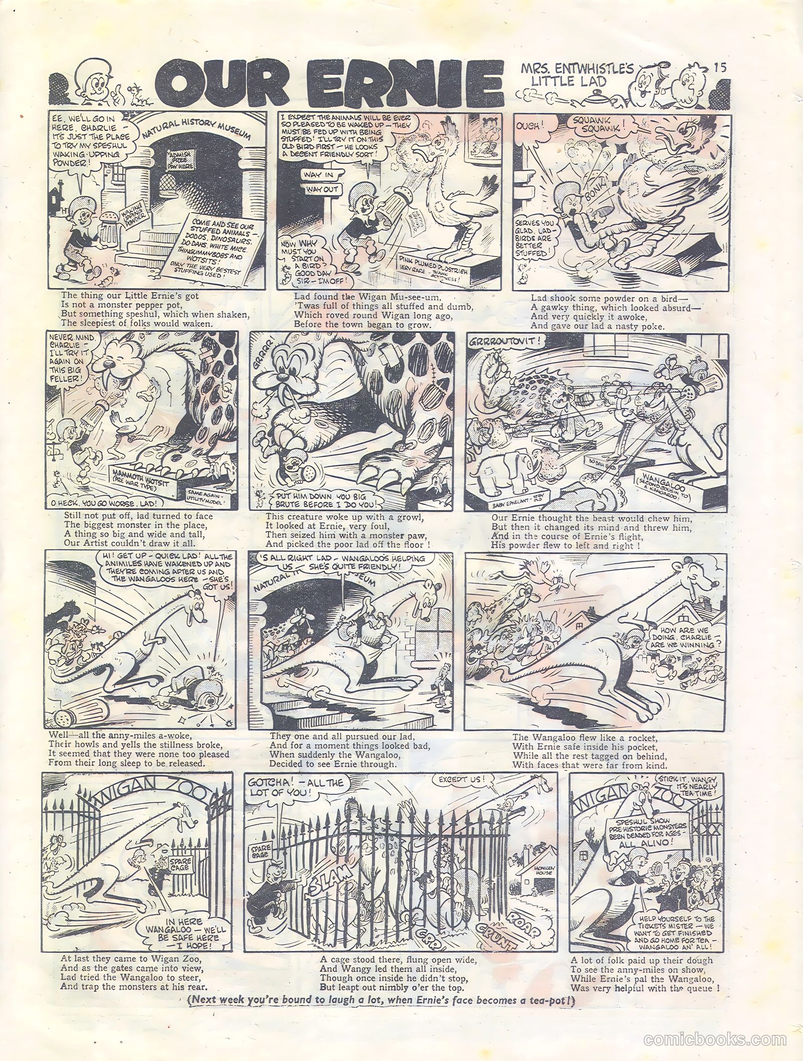 Knockout #435 (1947) — page 15 of 16