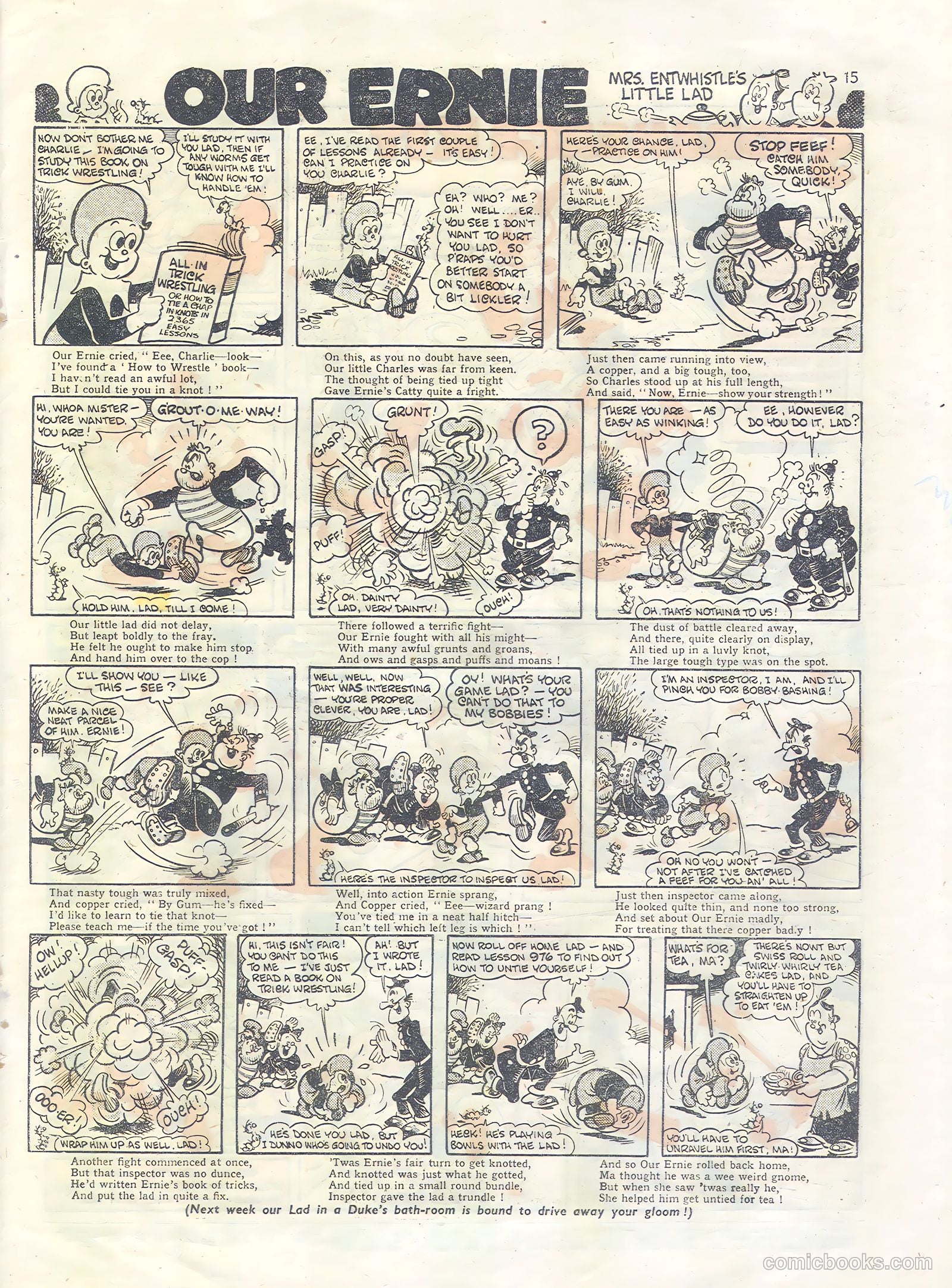 Knockout #437 (1947) — page 15 of 16