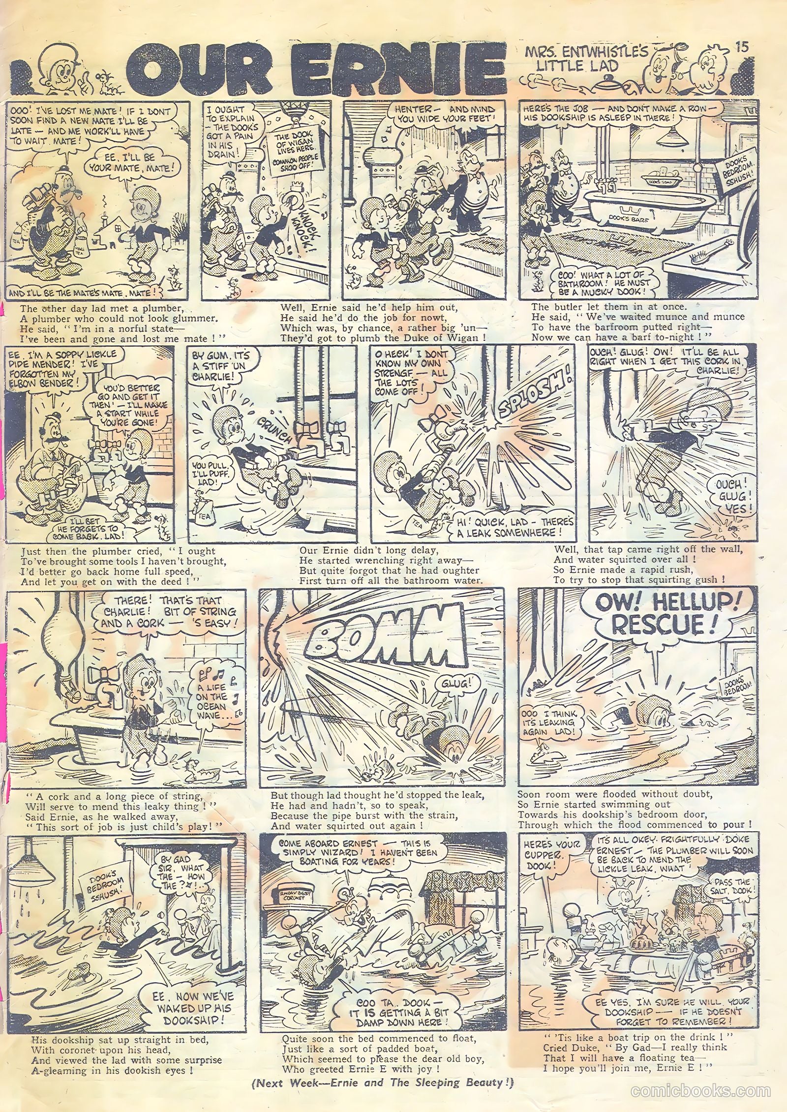 Knockout #438 (1947) — page 15 of 16