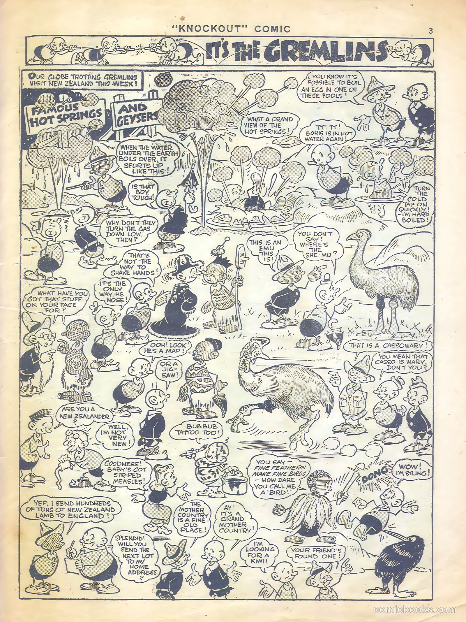 Knockout #441 (1947) — page 3 of 12