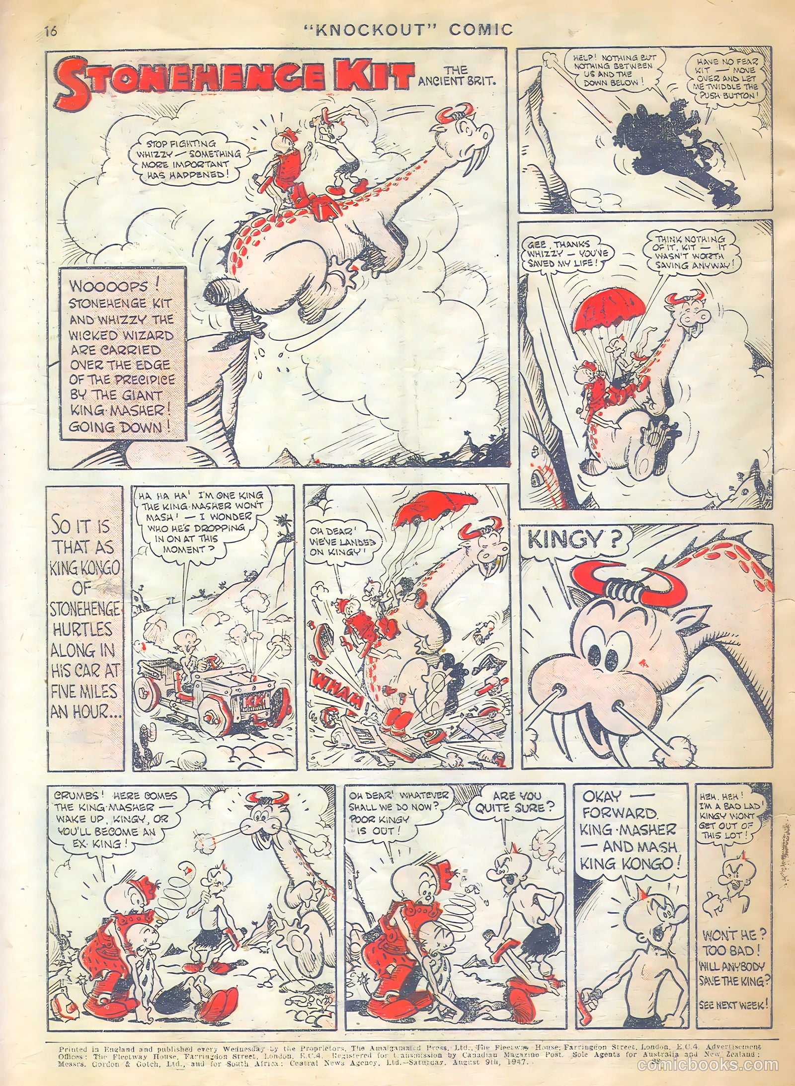 Knockout #441 (1947) — page 12 of 12
