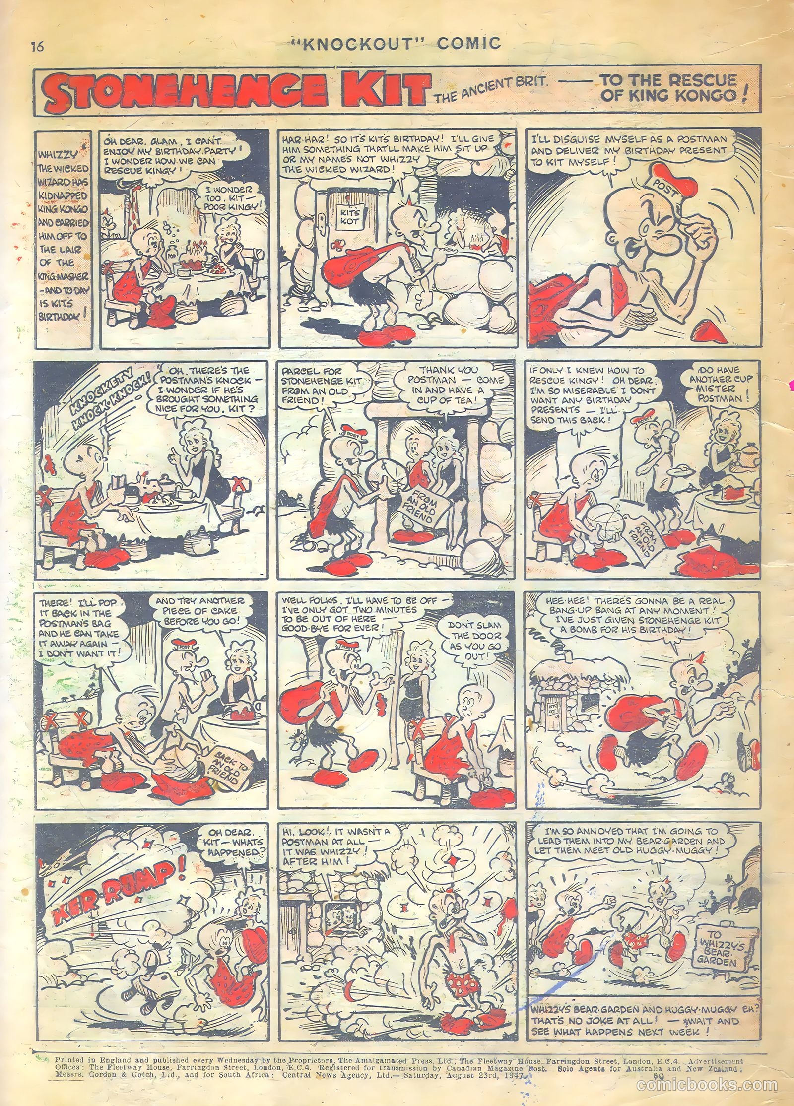 Knockout #443 (1967) — page 16 of 16