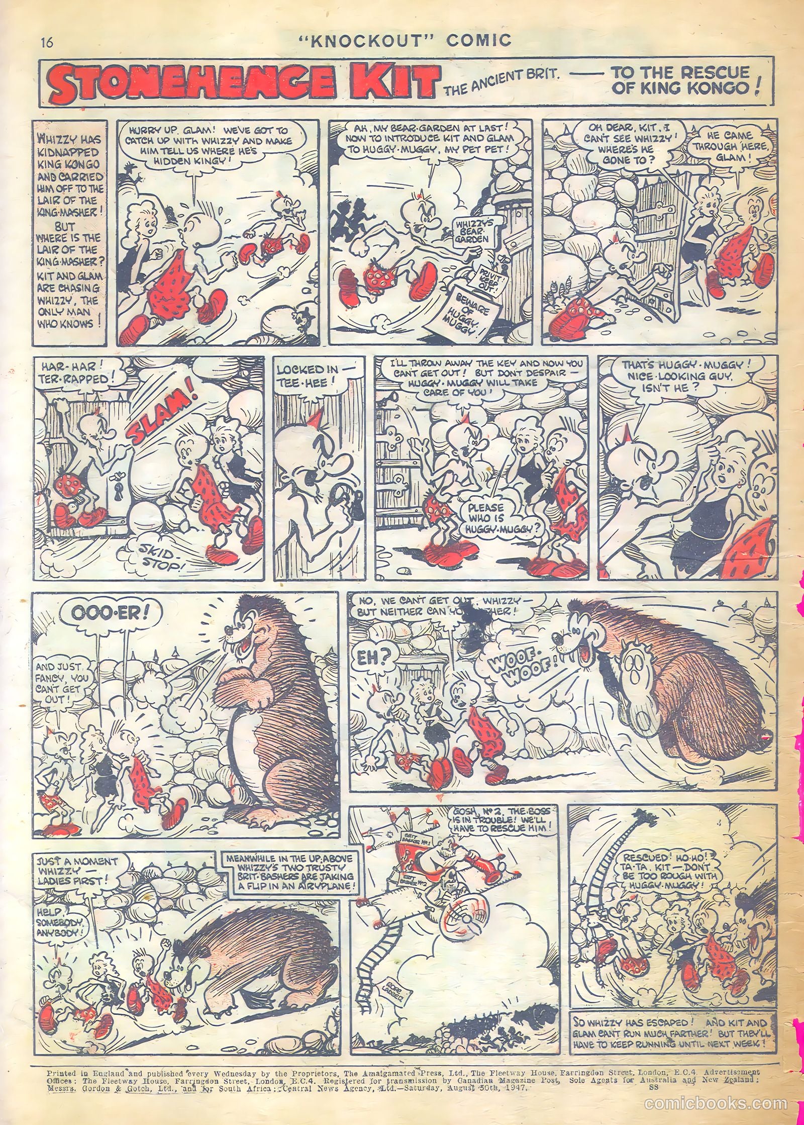Knockout #444 (1947) — page 16 of 16
