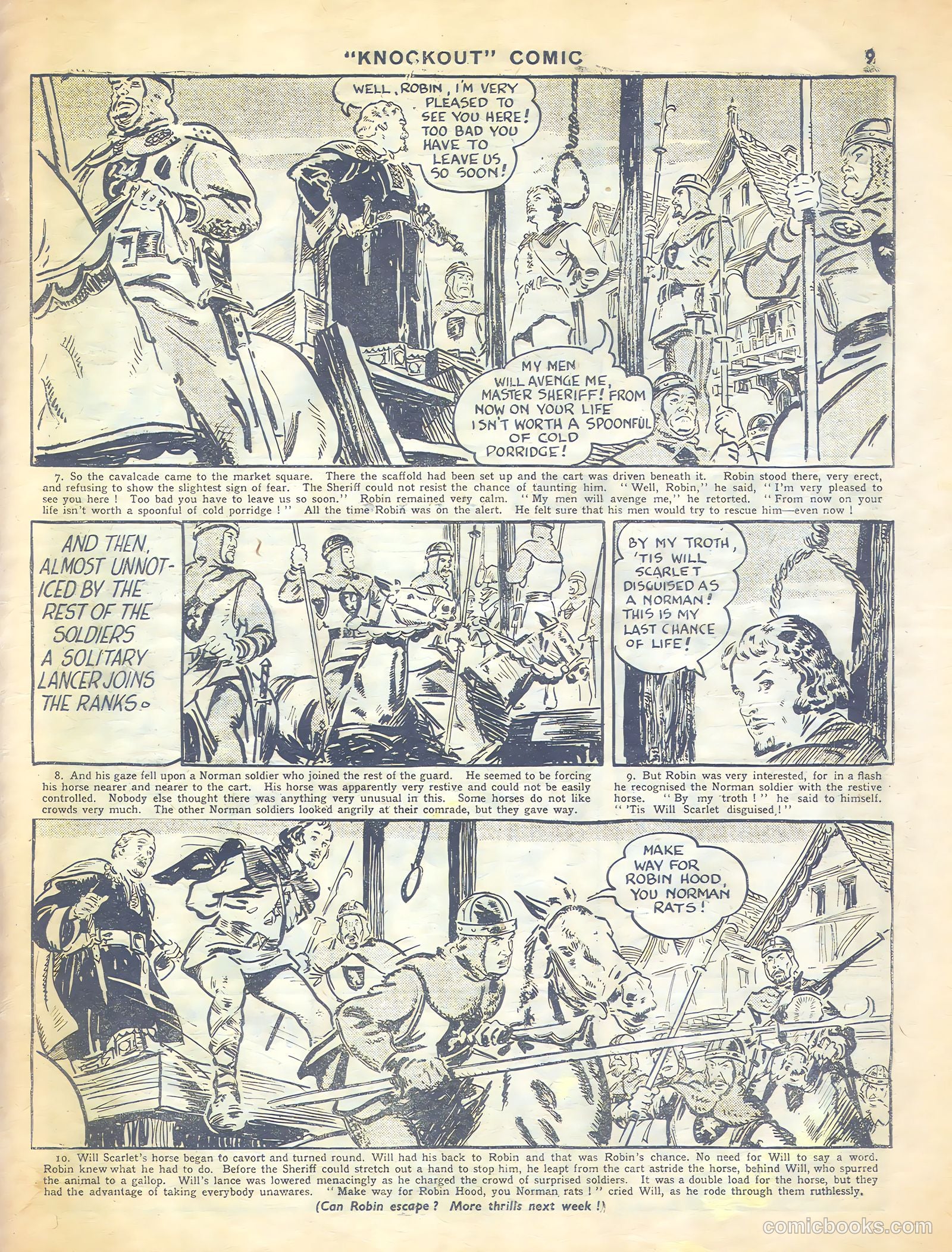 Knockout #445 (1947) — page 9 of 16