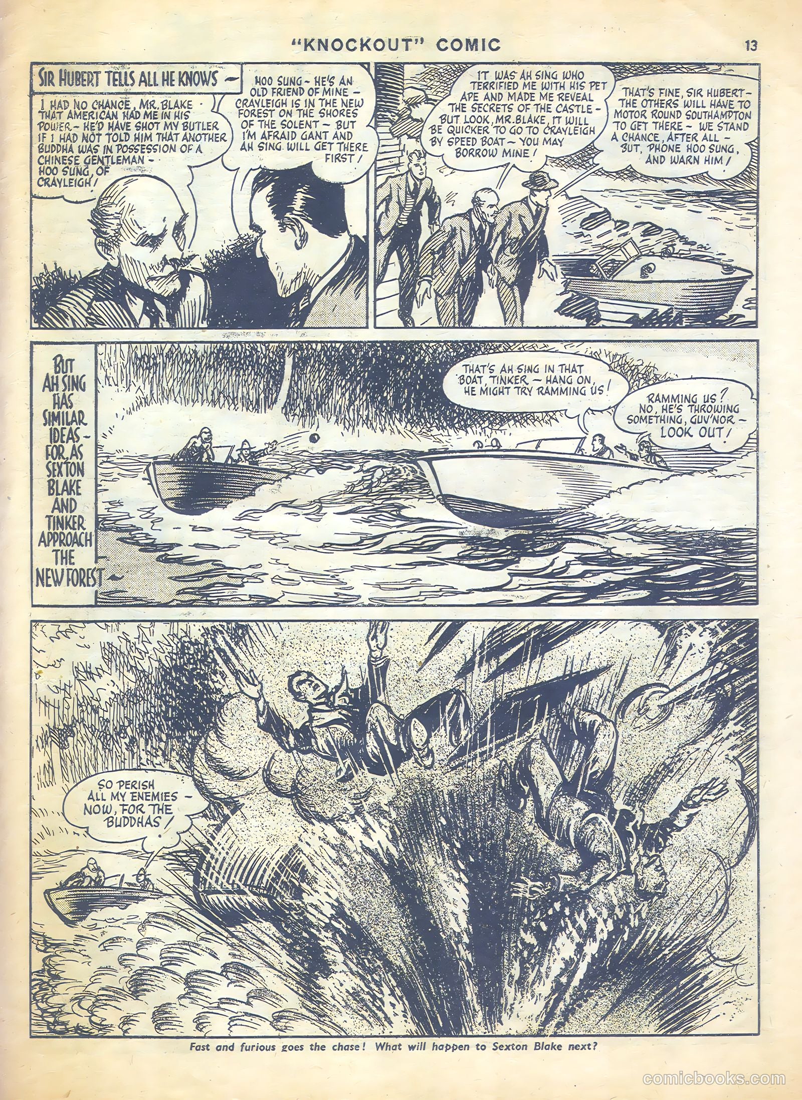 Knockout #445 (1947) — page 13 of 16