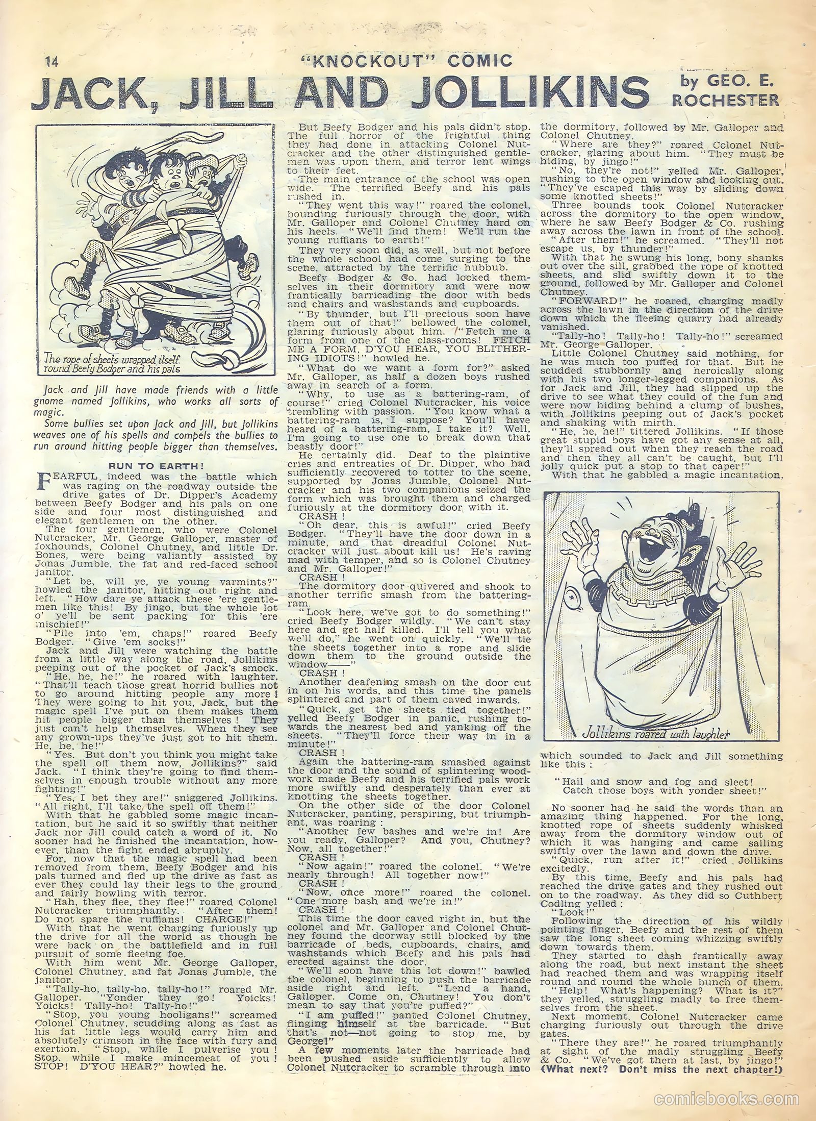 Knockout #445 (1947) — page 14 of 16