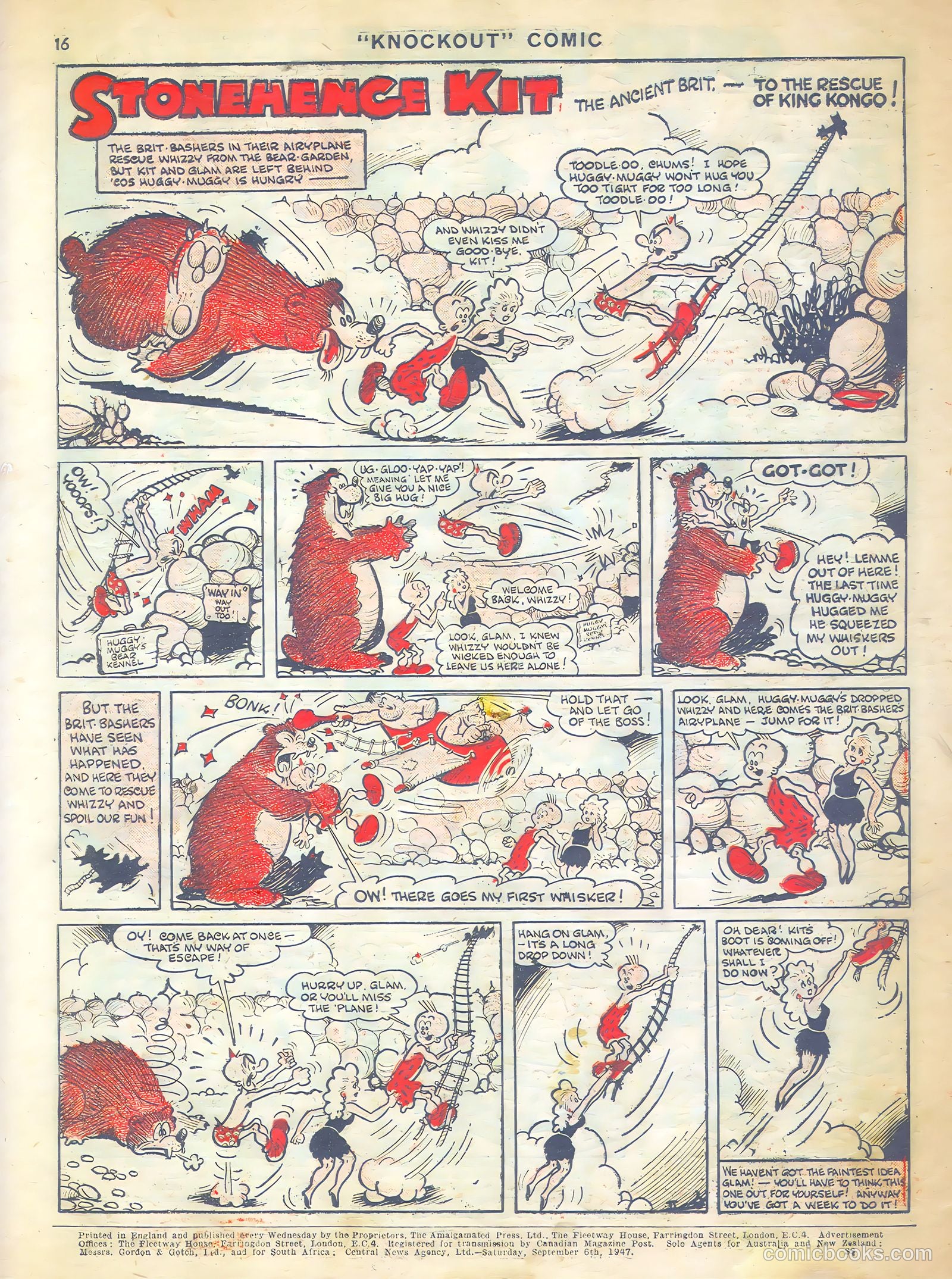 Knockout #445 (1947) — page 16 of 16