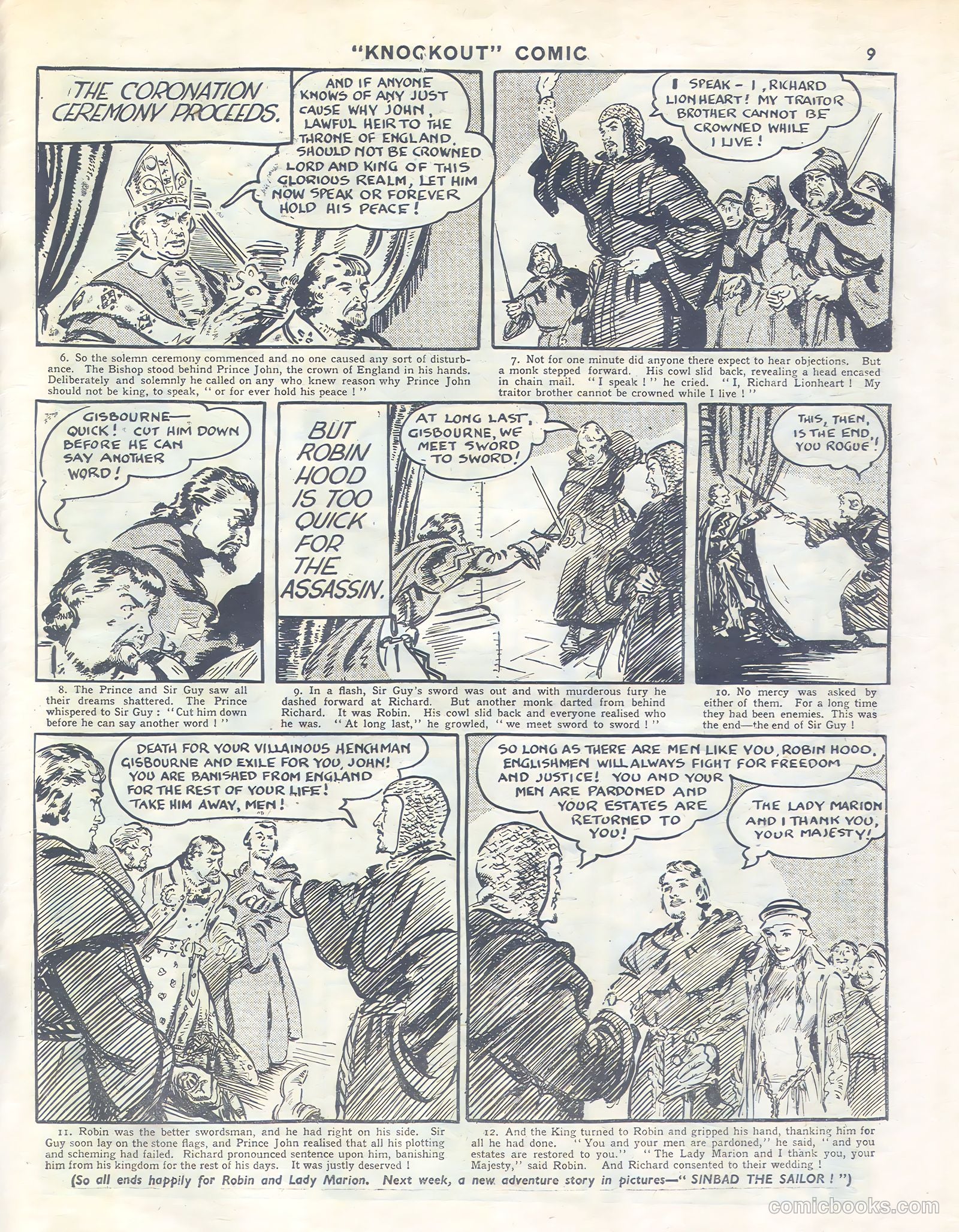 Knockout #447 (1947) — page 9 of 16