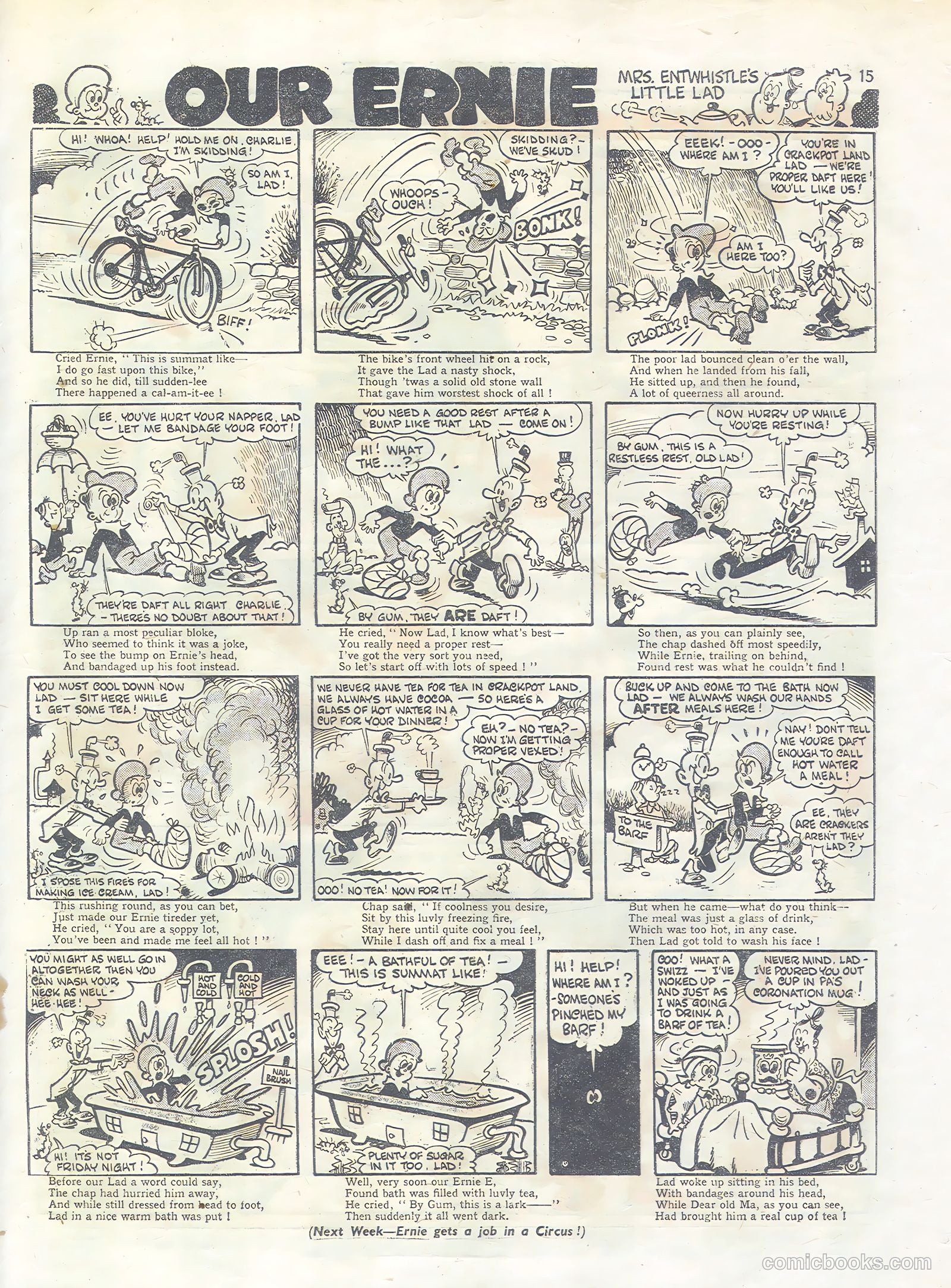 Knockout #447 (1947) — page 15 of 16
