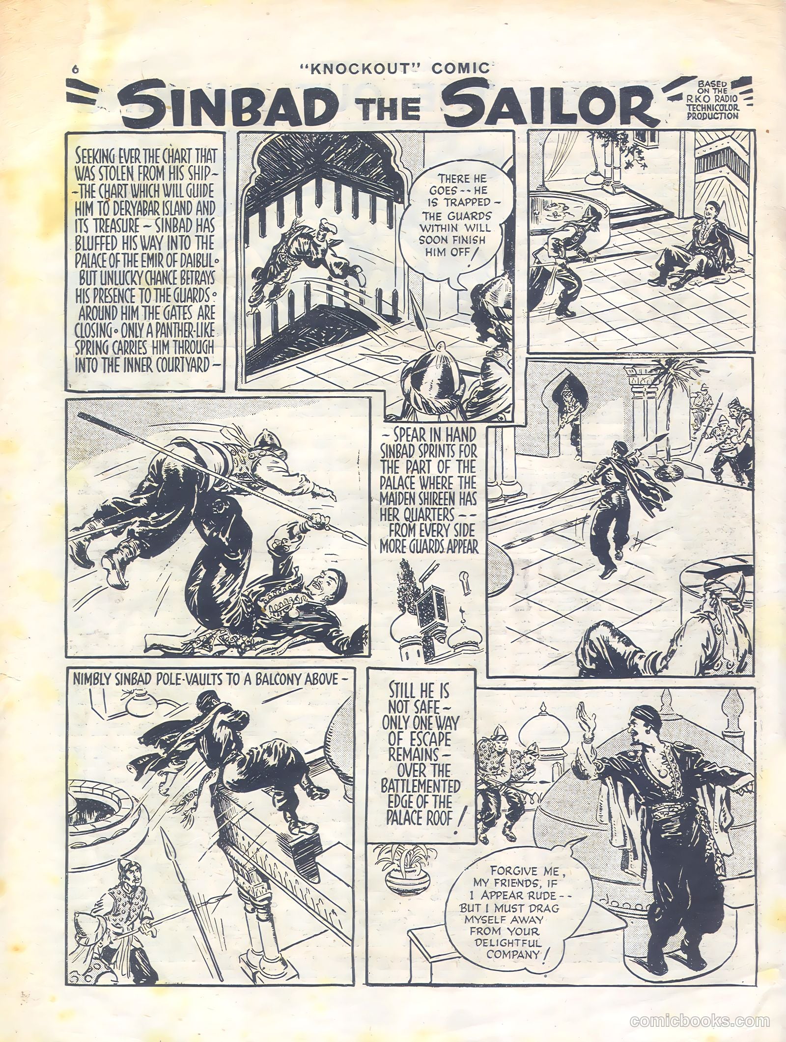 Knockout #454 (1947) — page 6 of 12