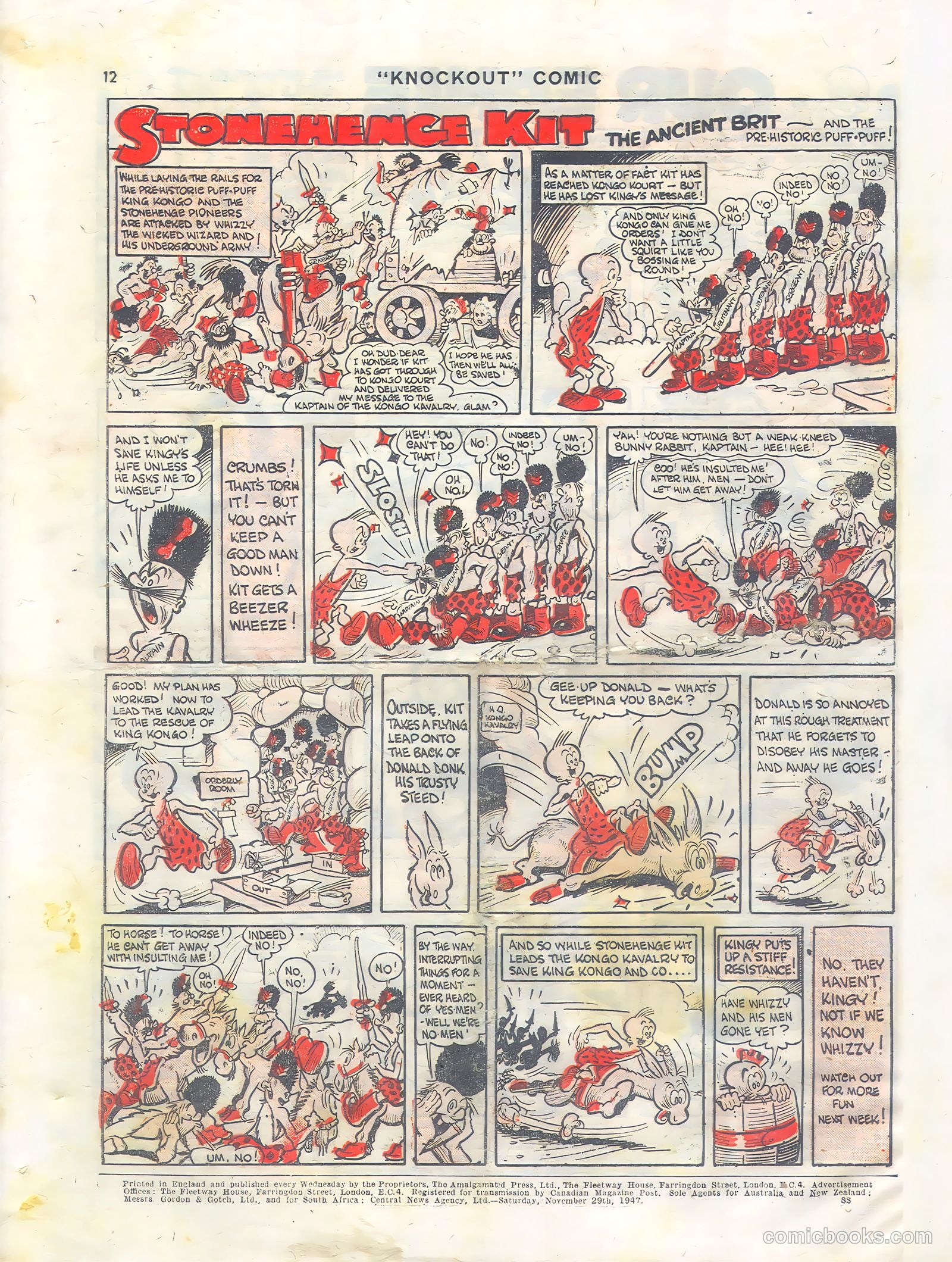 Knockout #457 (1947) — page 12 of 12