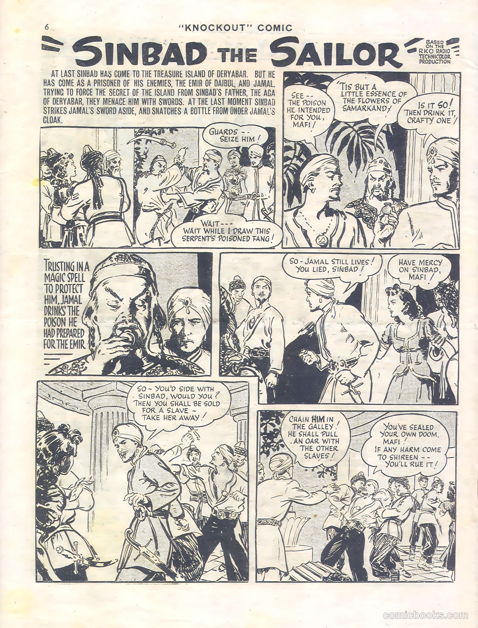 Knockout #458 (1947) — page 6 of 12