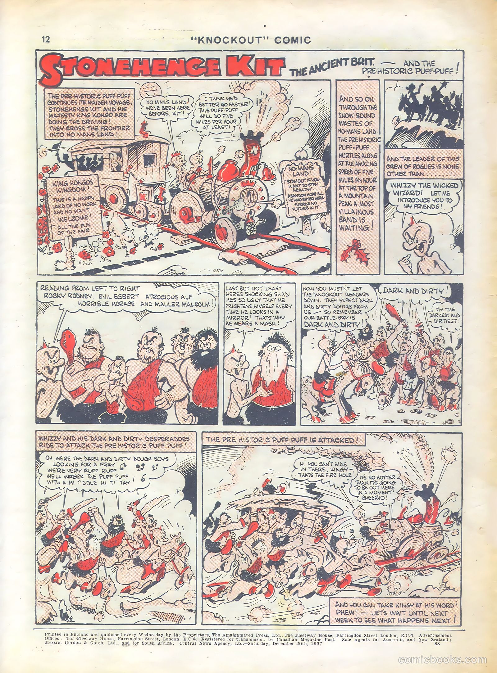 Knockout #460 (1947) — page 12 of 12