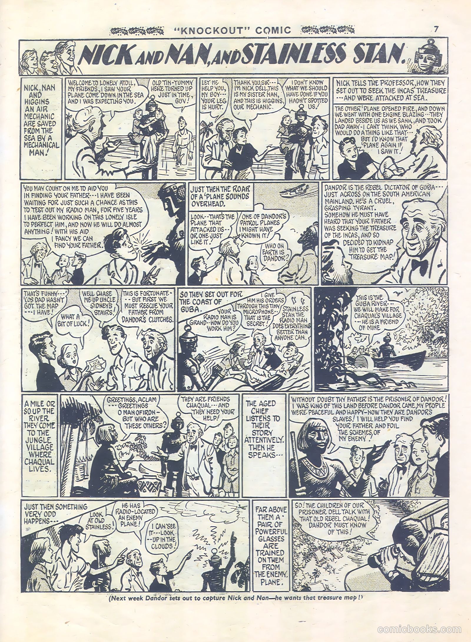 Knockout #461 (1947) — page 7 of 12
