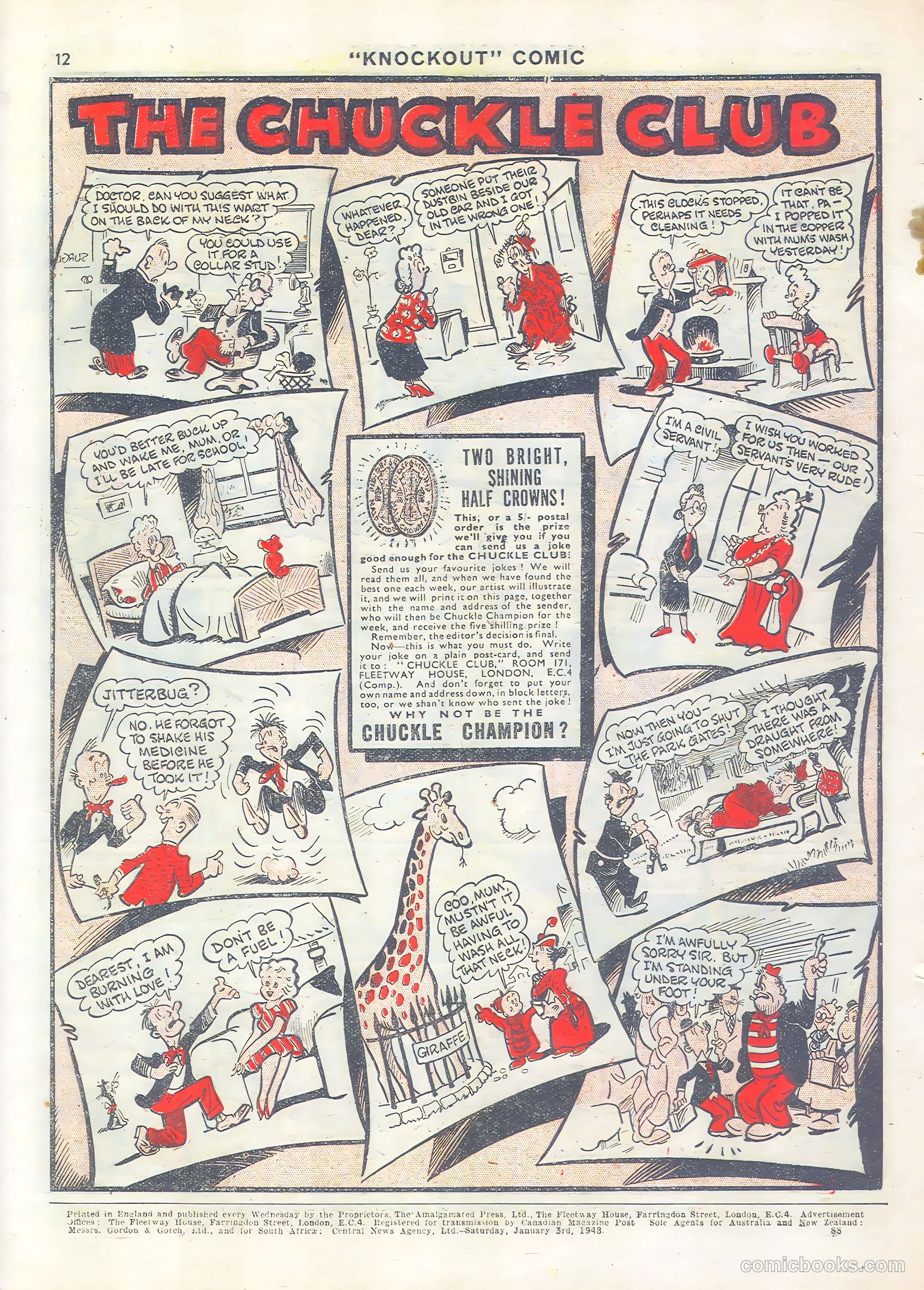 Knockout #462 (1948) — page 12 of 12
