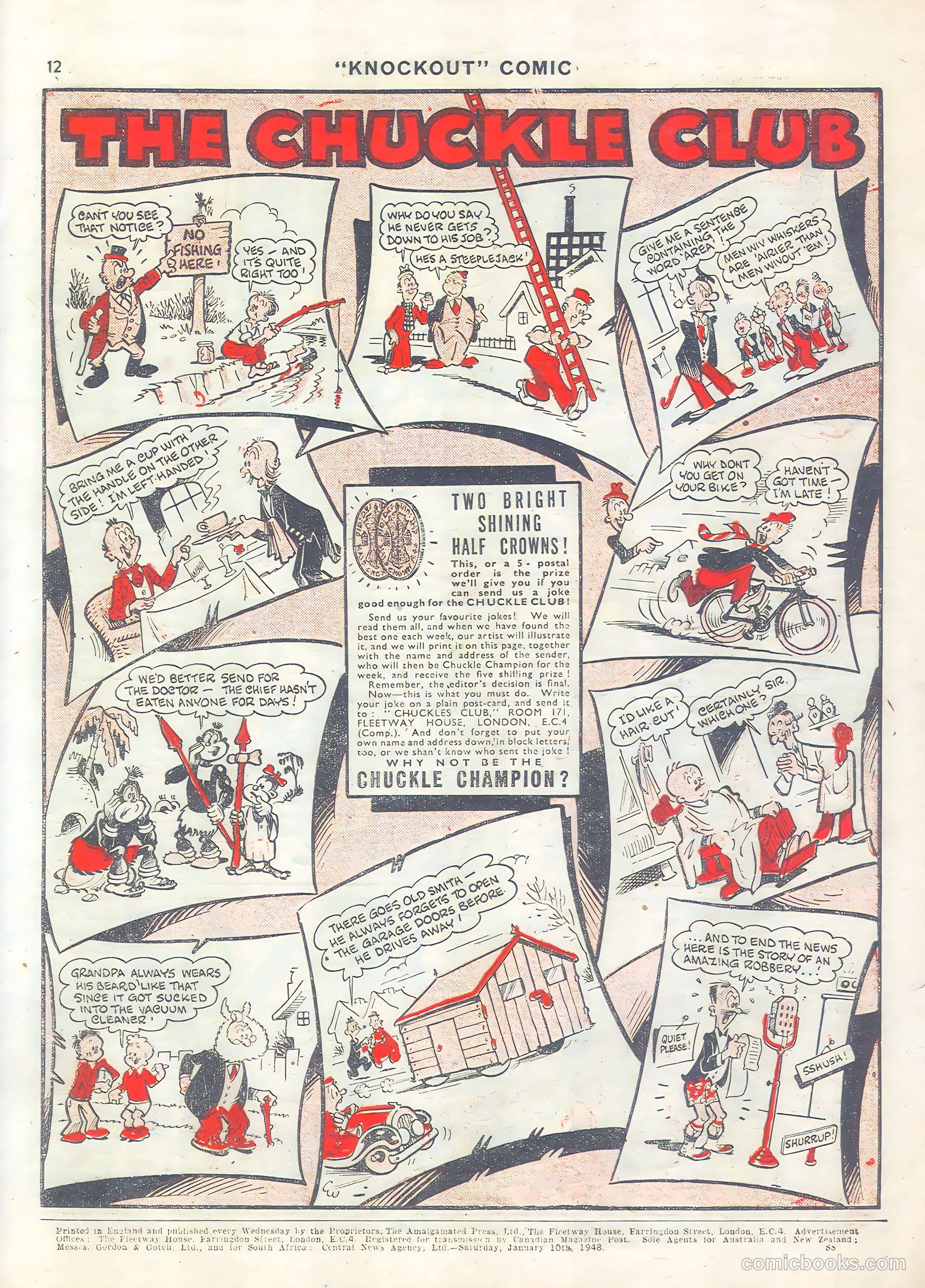 Knockout #463 (1948) — page 12 of 12