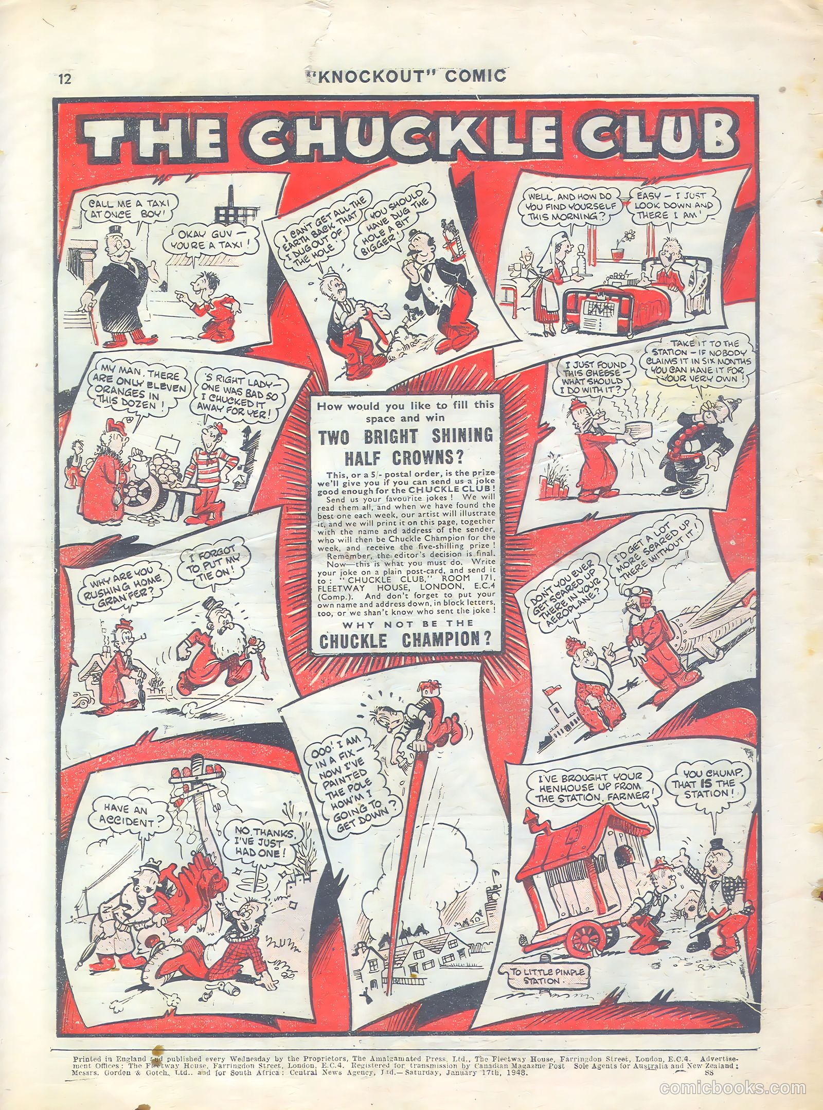 Knockout #464 (1948) — page 12 of 12