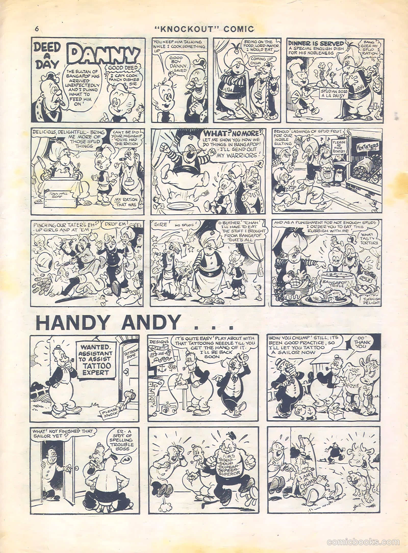 Knockout #466 (1945) — page 6 of 12