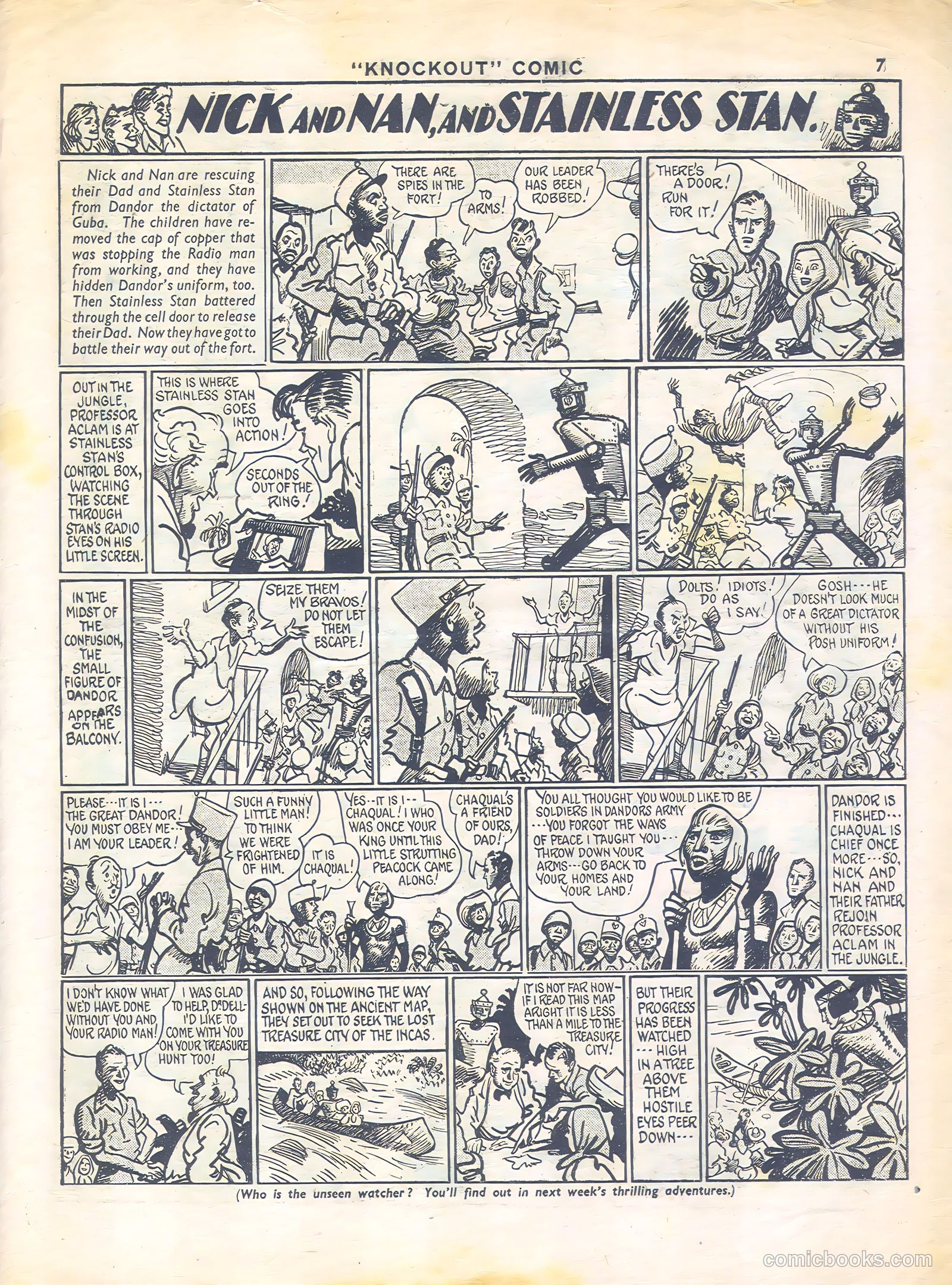 Knockout #466 (1945) — page 7 of 12