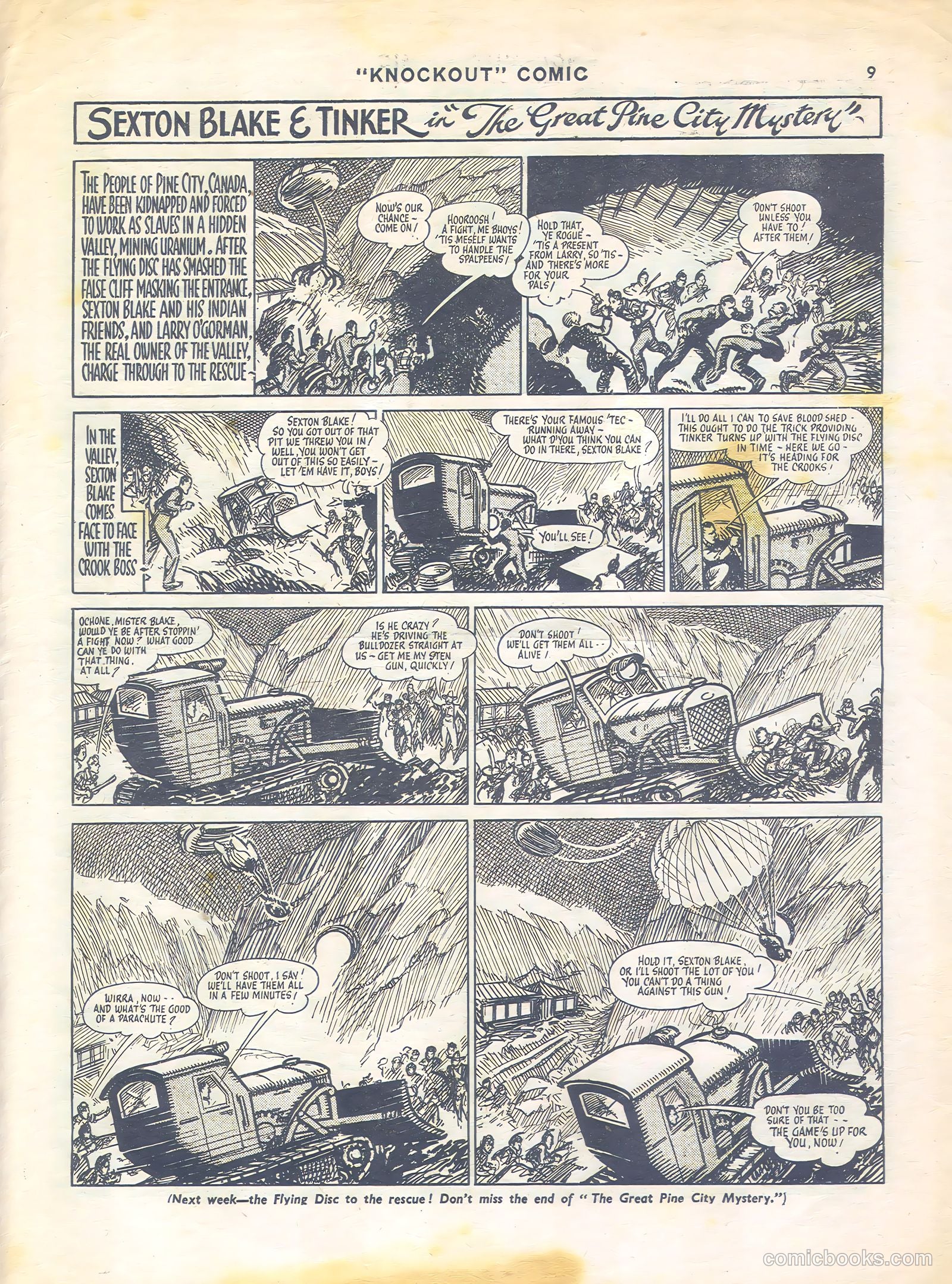 Knockout #466 (1945) — page 9 of 12