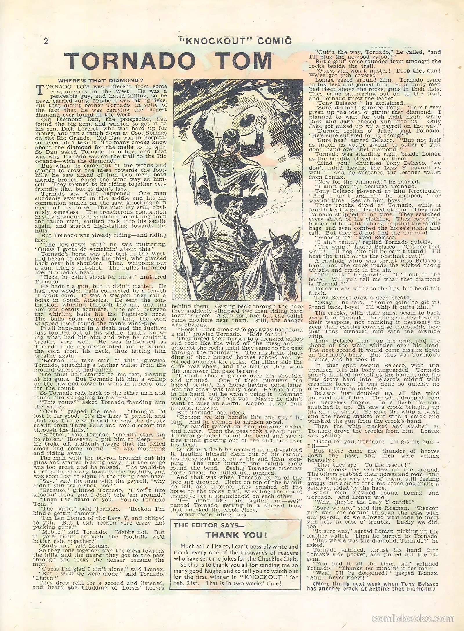 Knockout #467 (1948) — page 2 of 12