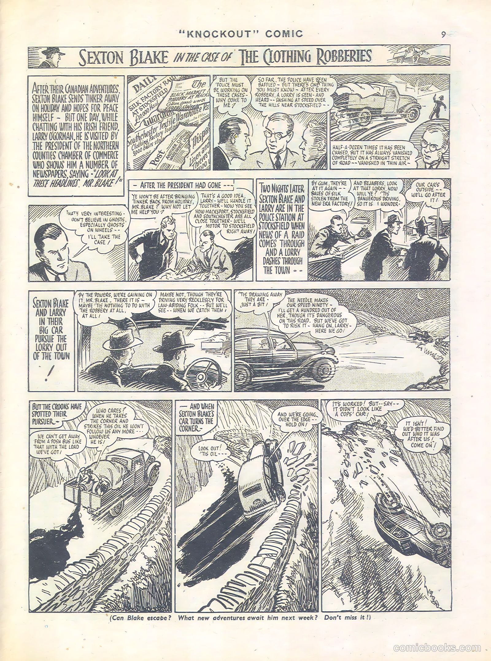 Knockout #468 (1948) — page 9 of 12