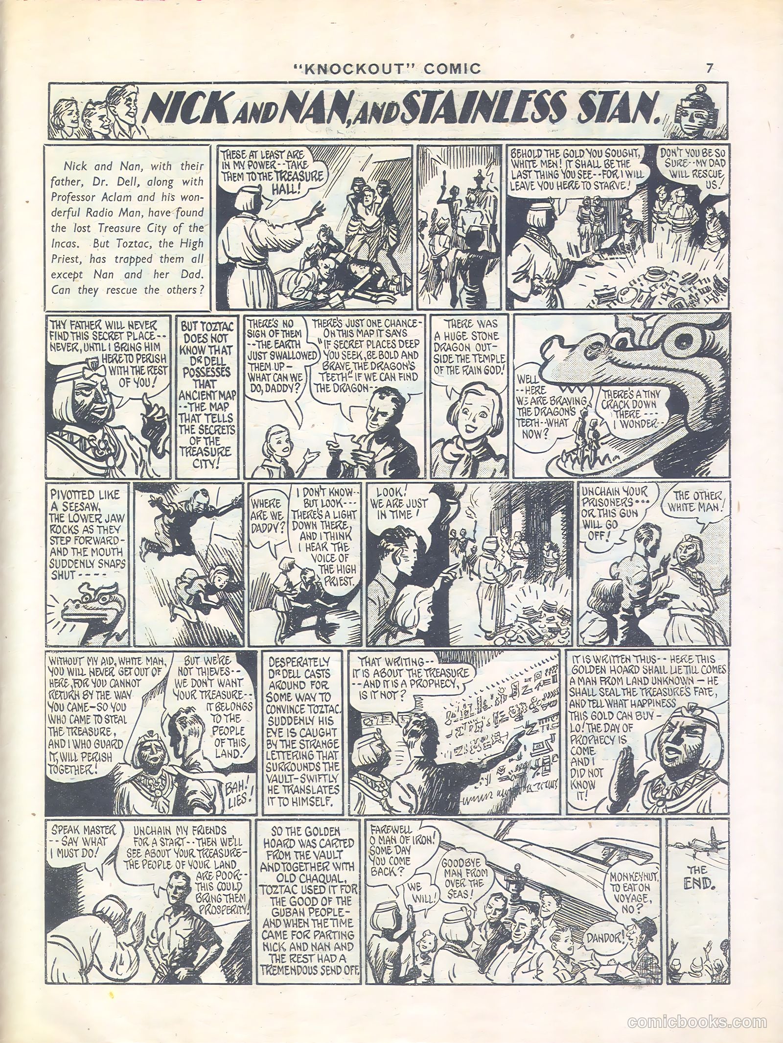 Knockout #470 (1948) — page 7 of 12