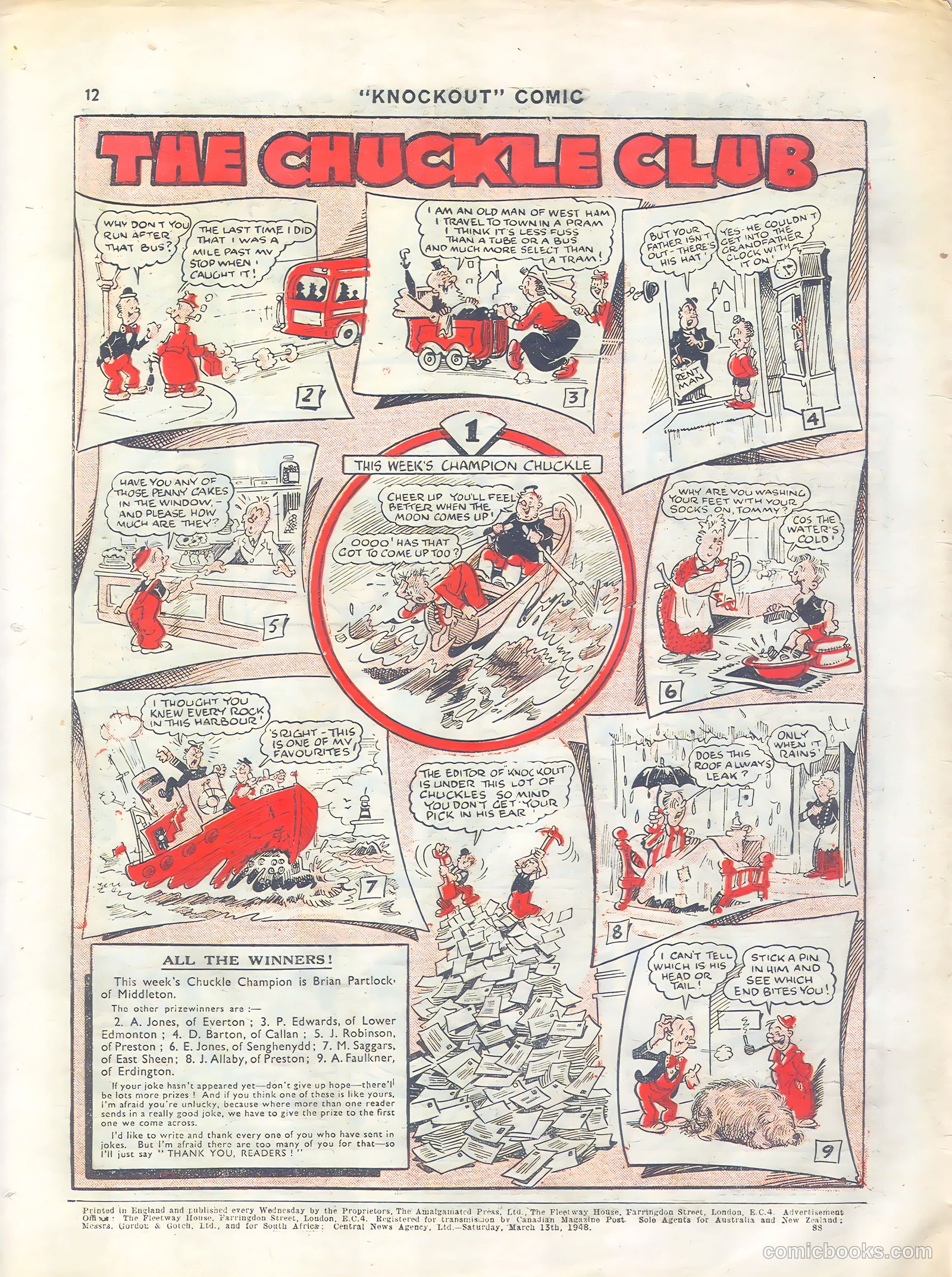 Knockout #472 (1948) — page 12 of 12