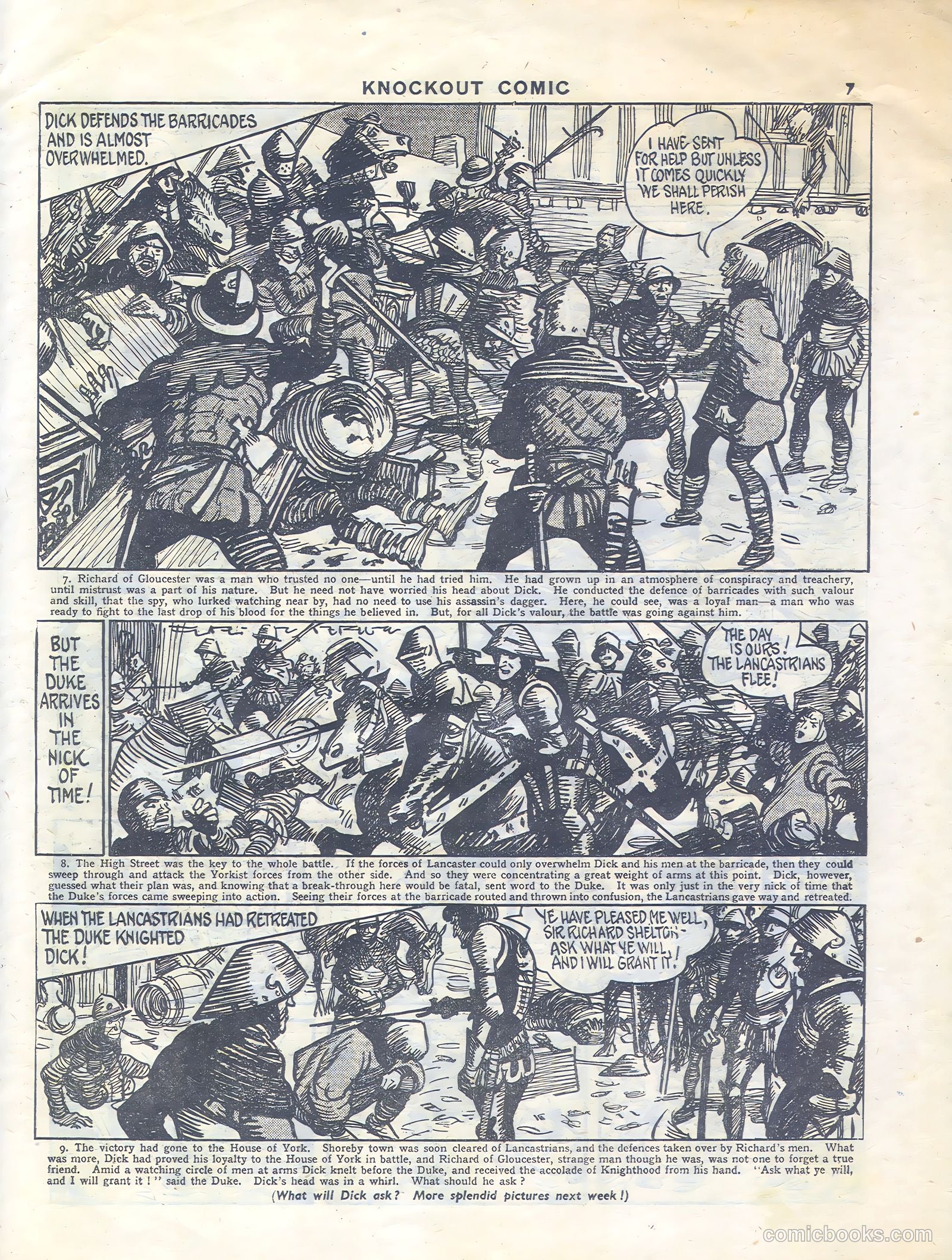 Knockout #485 (1948) — page 7 of 12