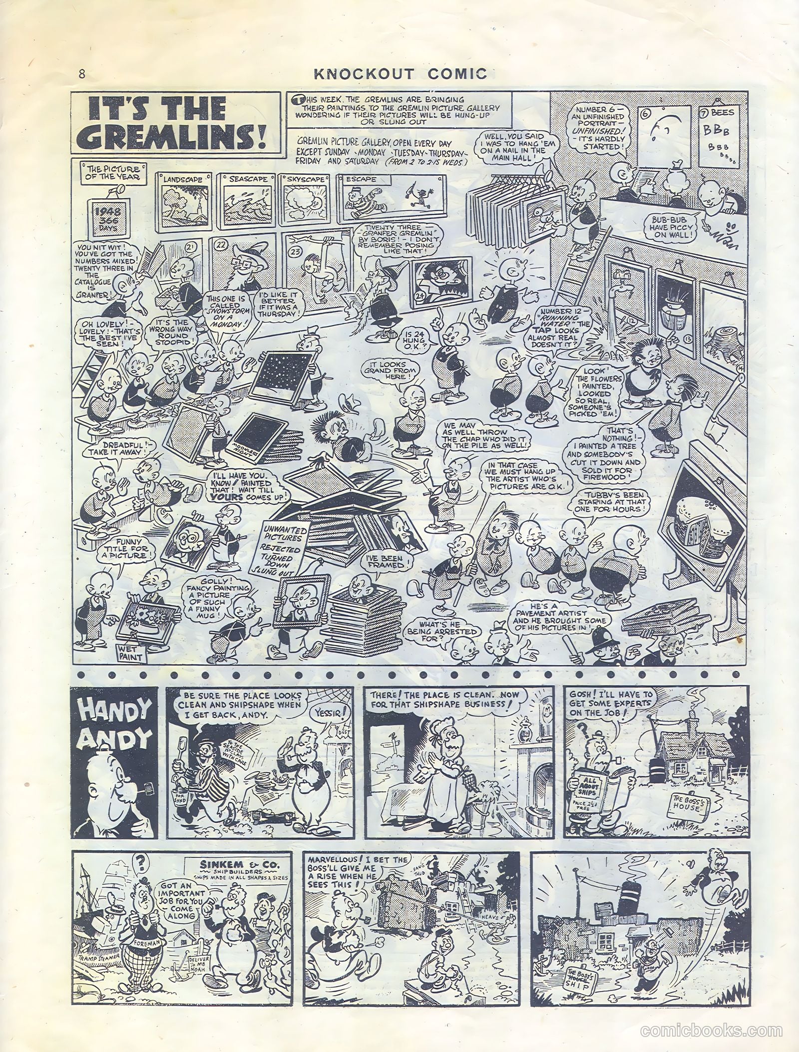 Knockout #485 (1948) — page 8 of 12