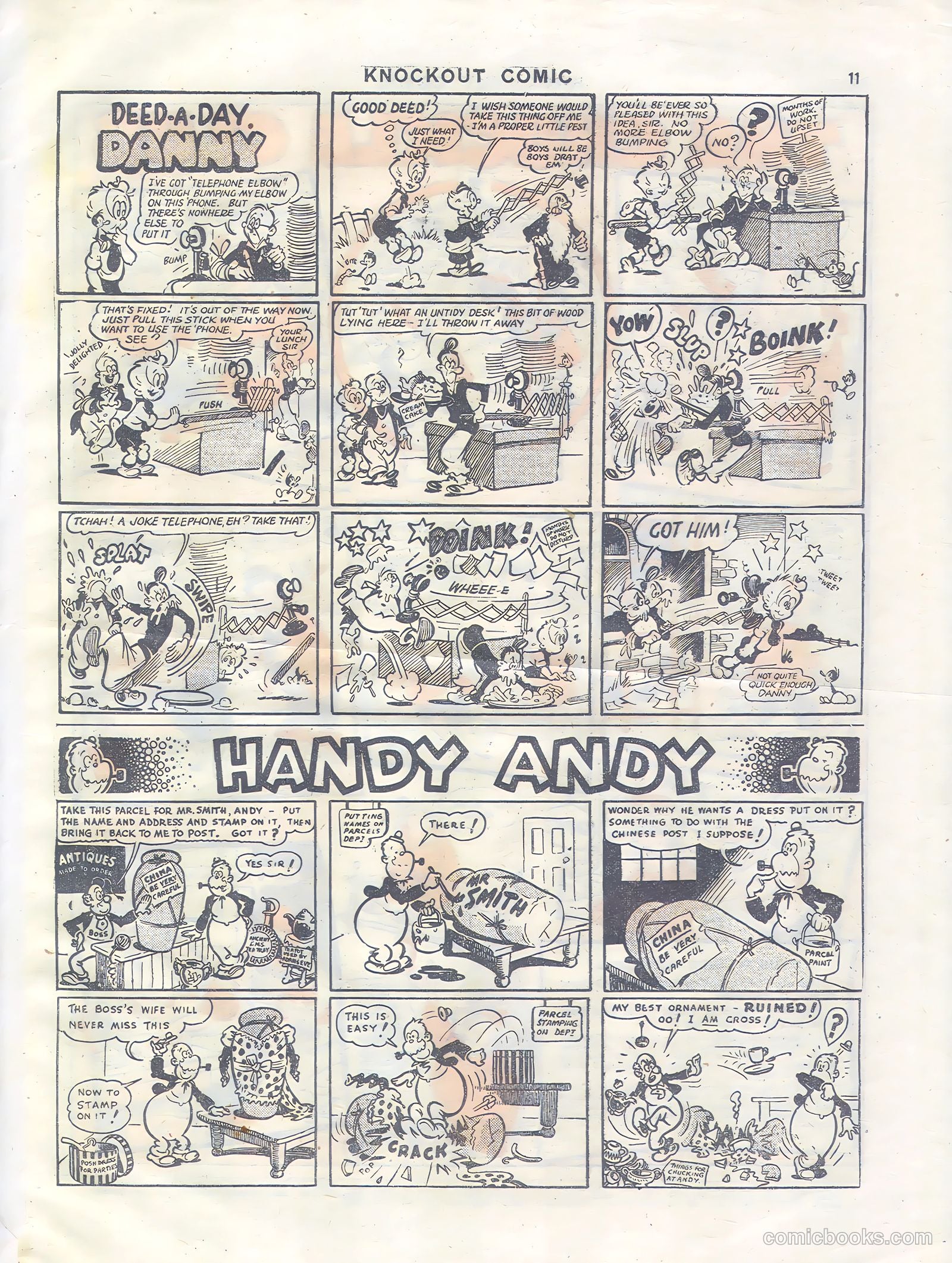 Knockout #489 (1944) — page 11 of 12