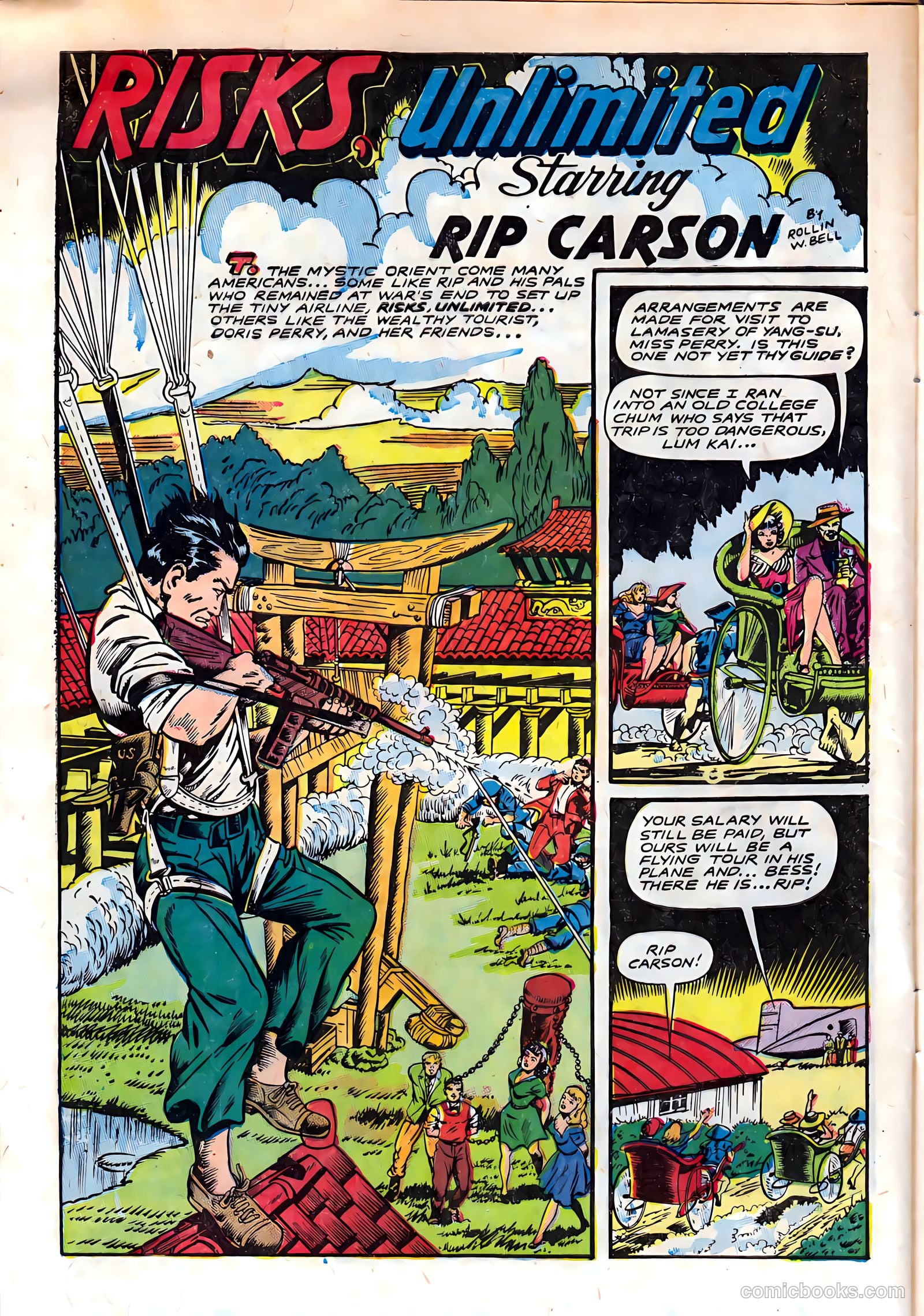 Knockout Adventures #1 (1953) — page 4 of 36