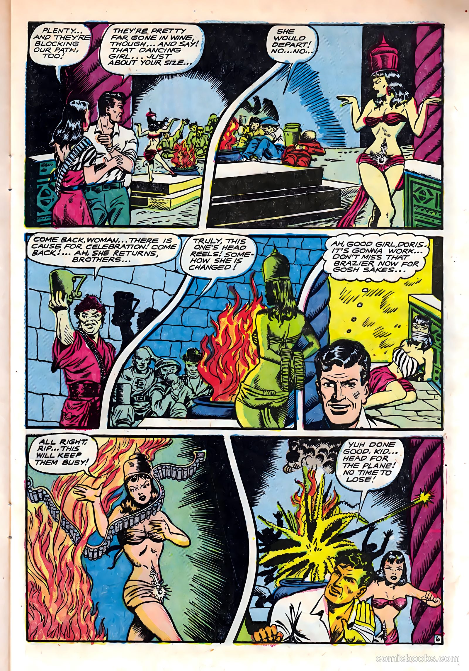 Knockout Adventures #1 (1953) — page 9 of 36