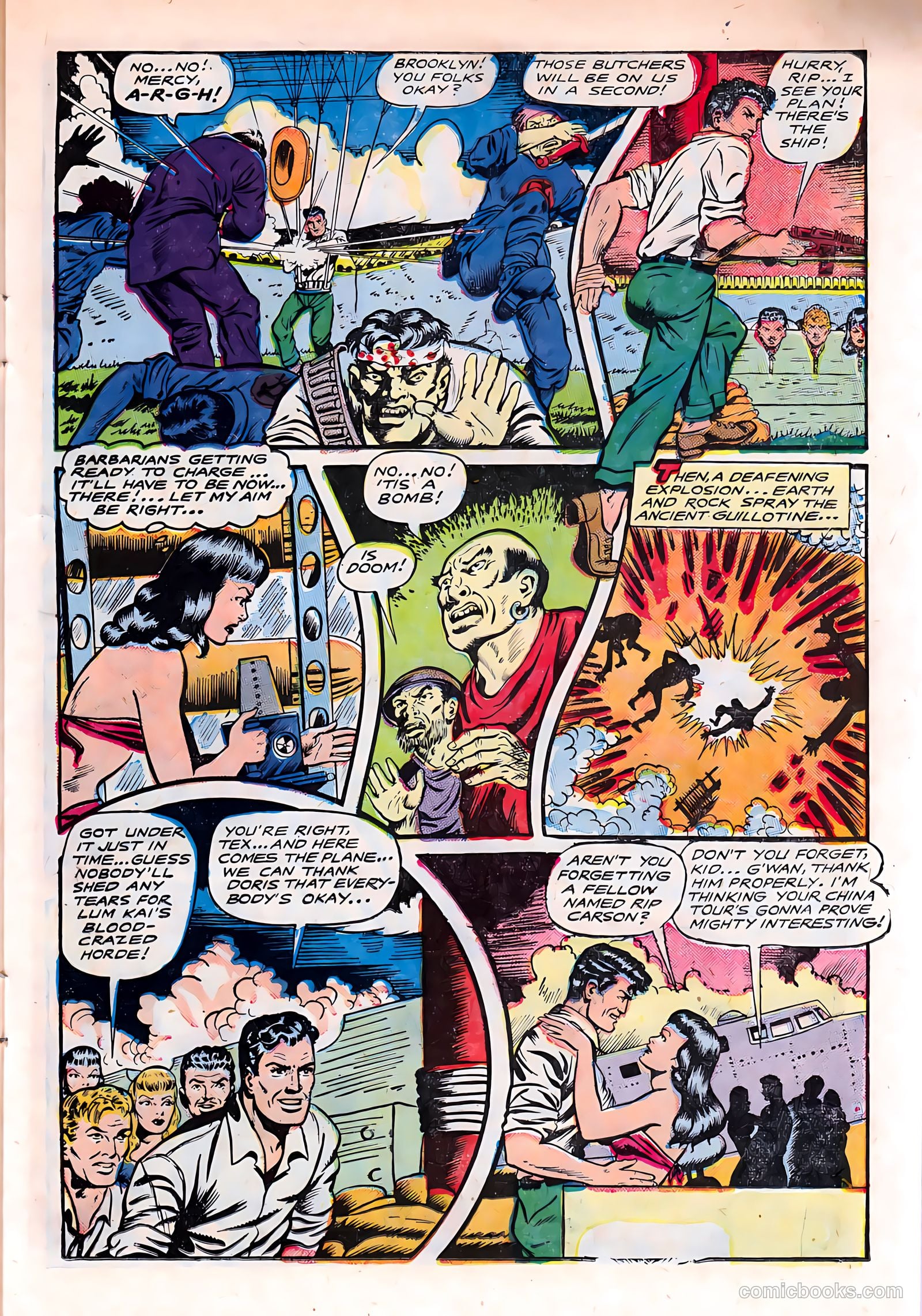 Knockout Adventures #1 (1953) — page 11 of 36