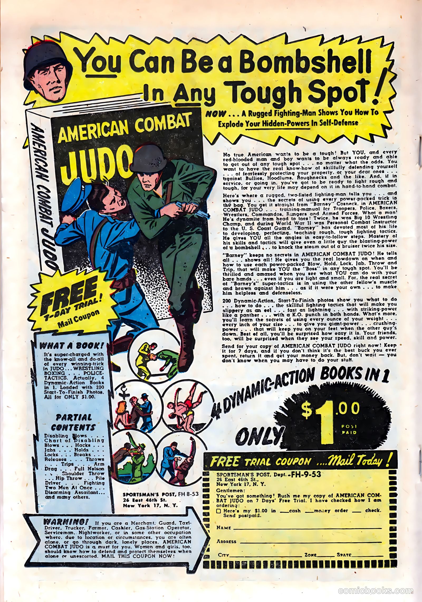 Knockout Adventures #1 (1953) — page 18 of 36