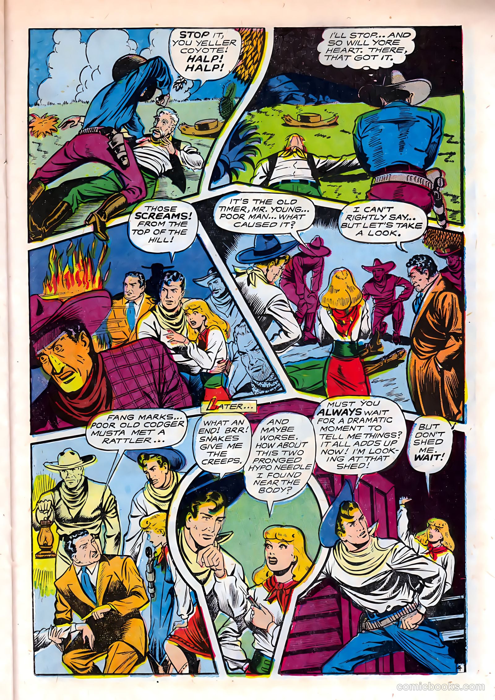 Knockout Adventures #1 (1953) — page 23 of 36