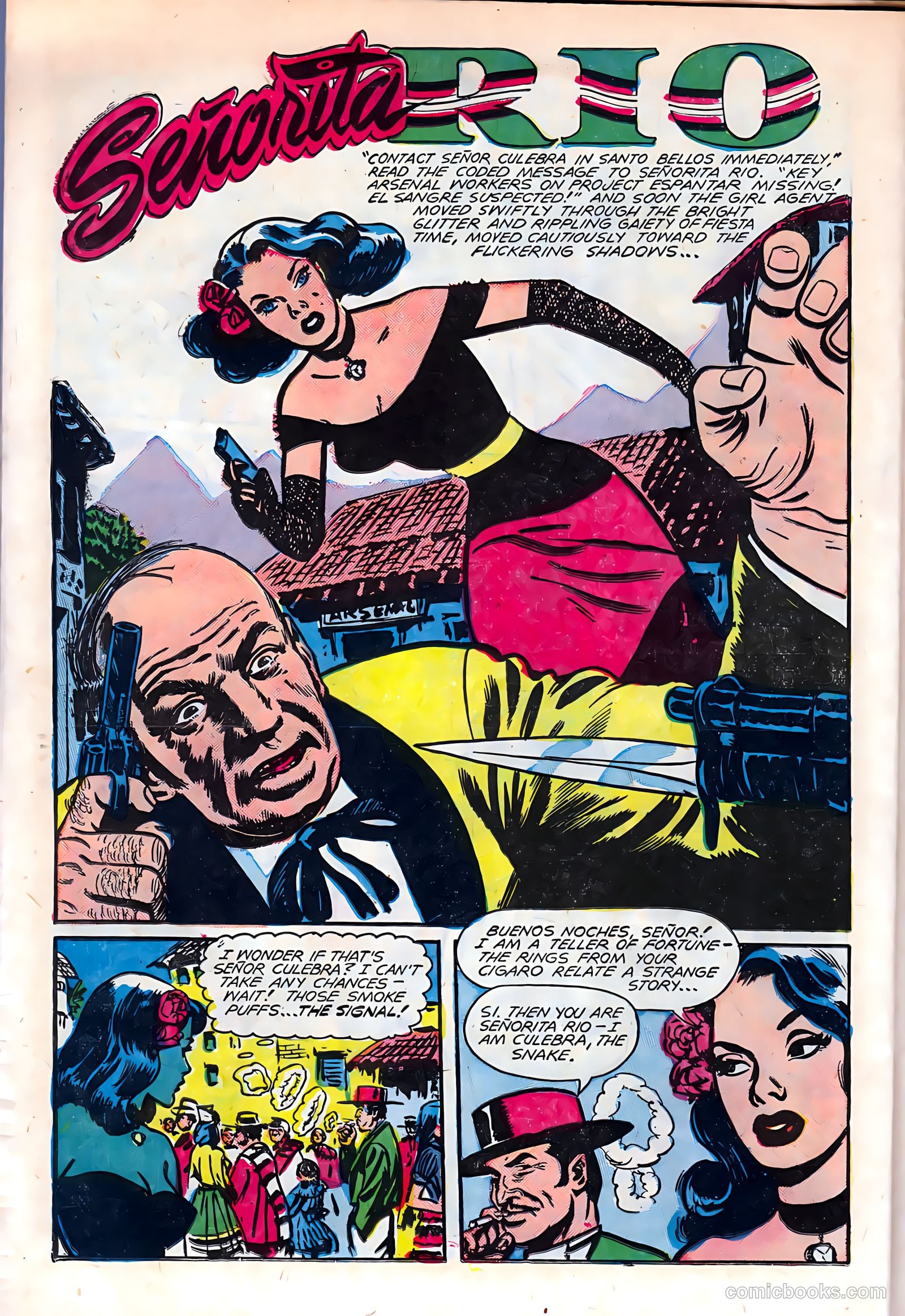 Knockout Adventures #1 (1953) — page 26 of 36