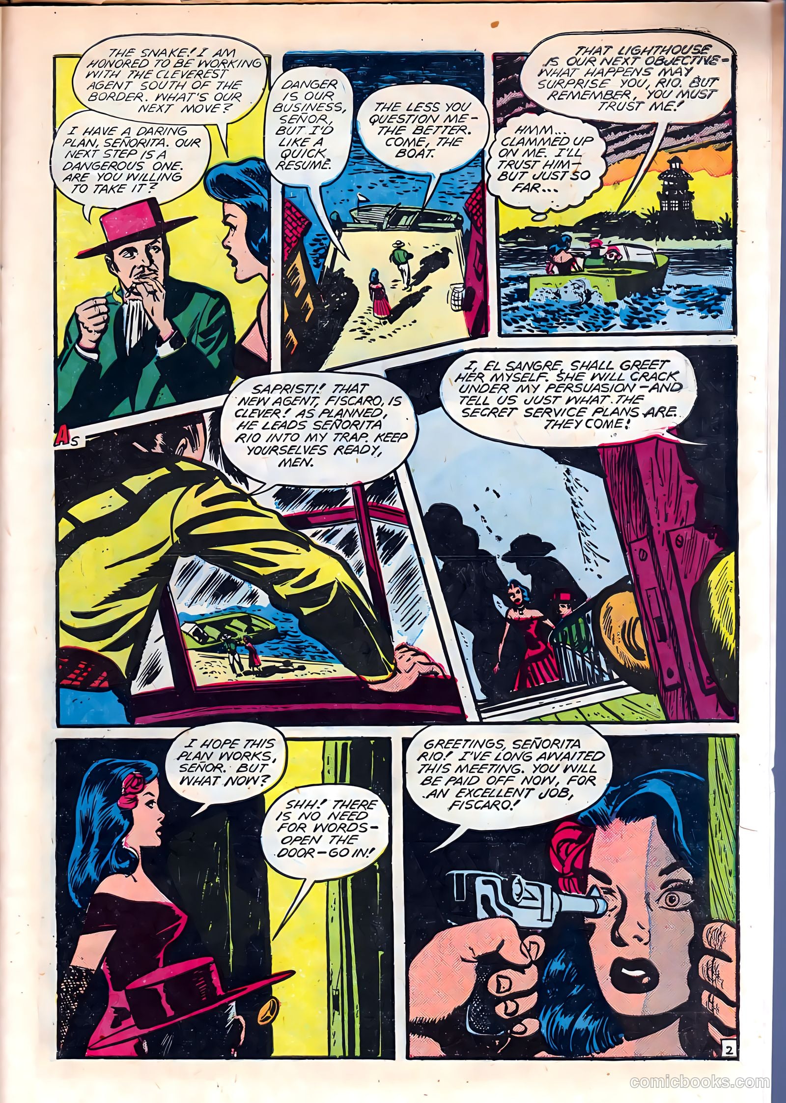 Knockout Adventures #1 (1953) — page 27 of 36