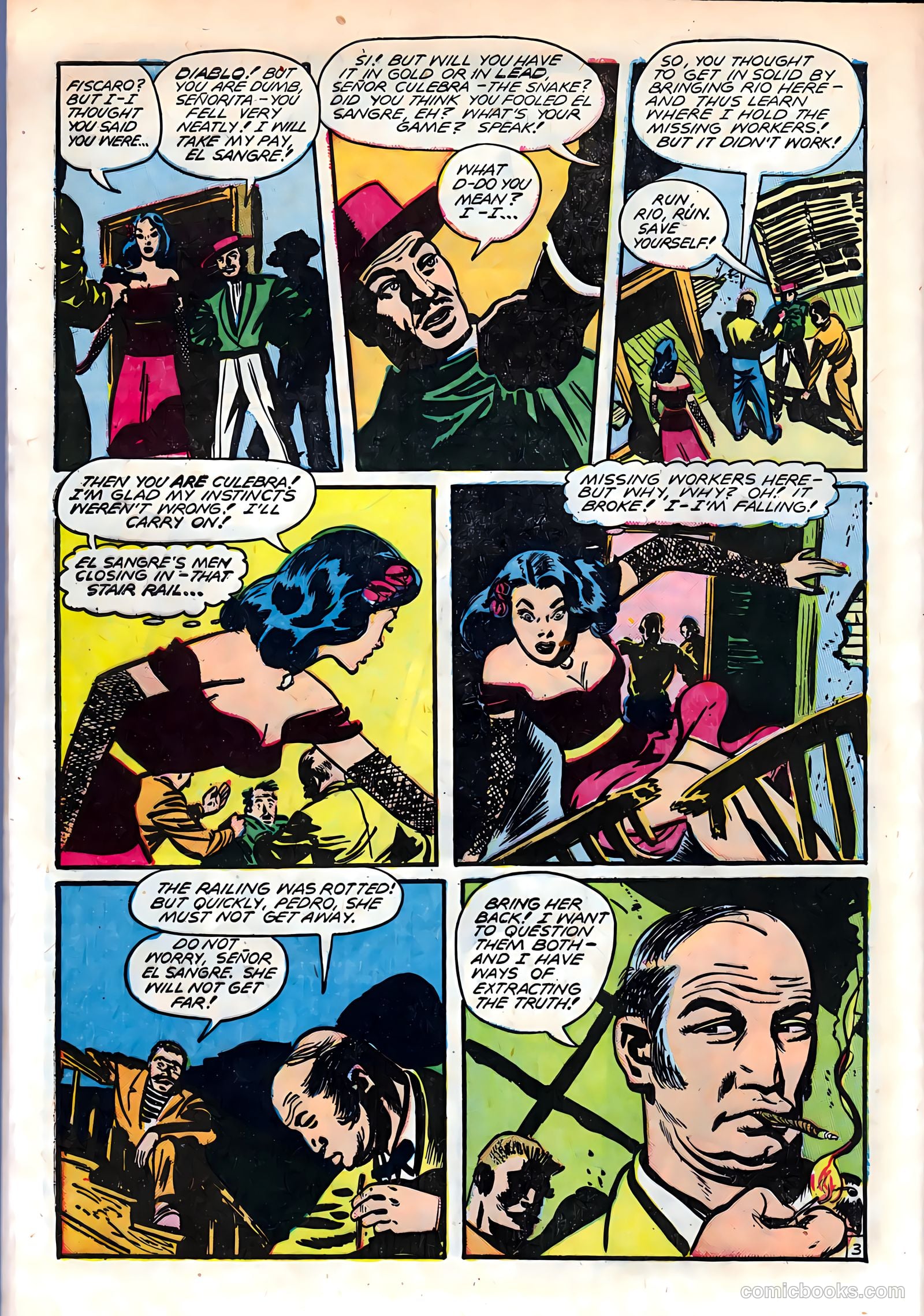 Knockout Adventures #1 (1953) — page 28 of 36