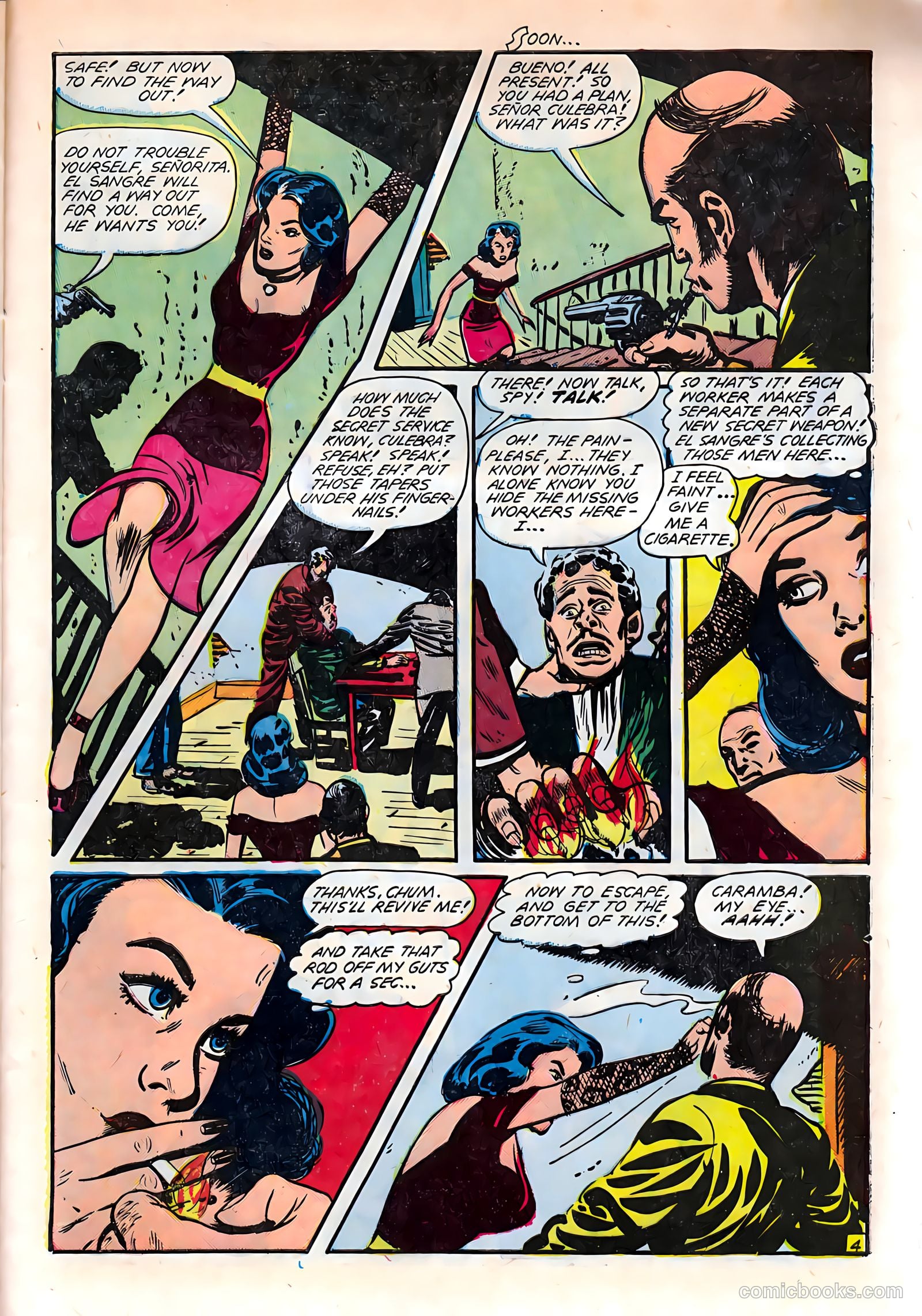 Knockout Adventures #1 (1953) — page 29 of 36