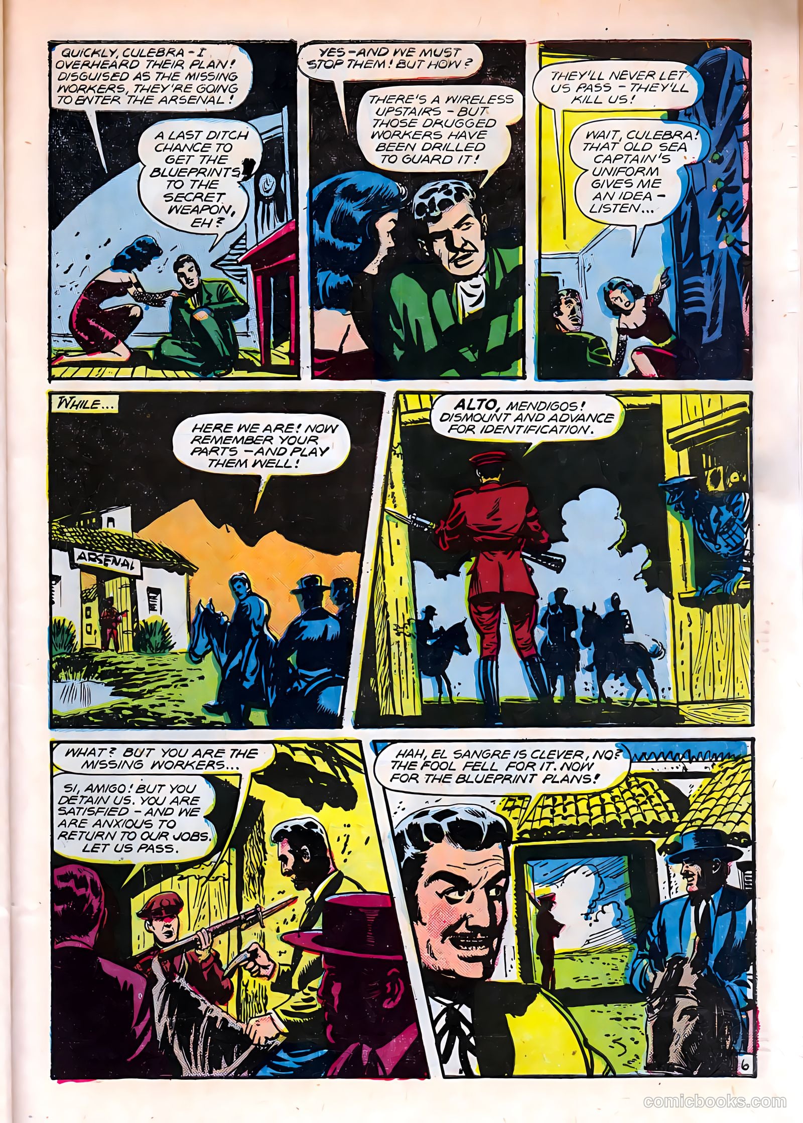 Knockout Adventures #1 (1953) — page 31 of 36