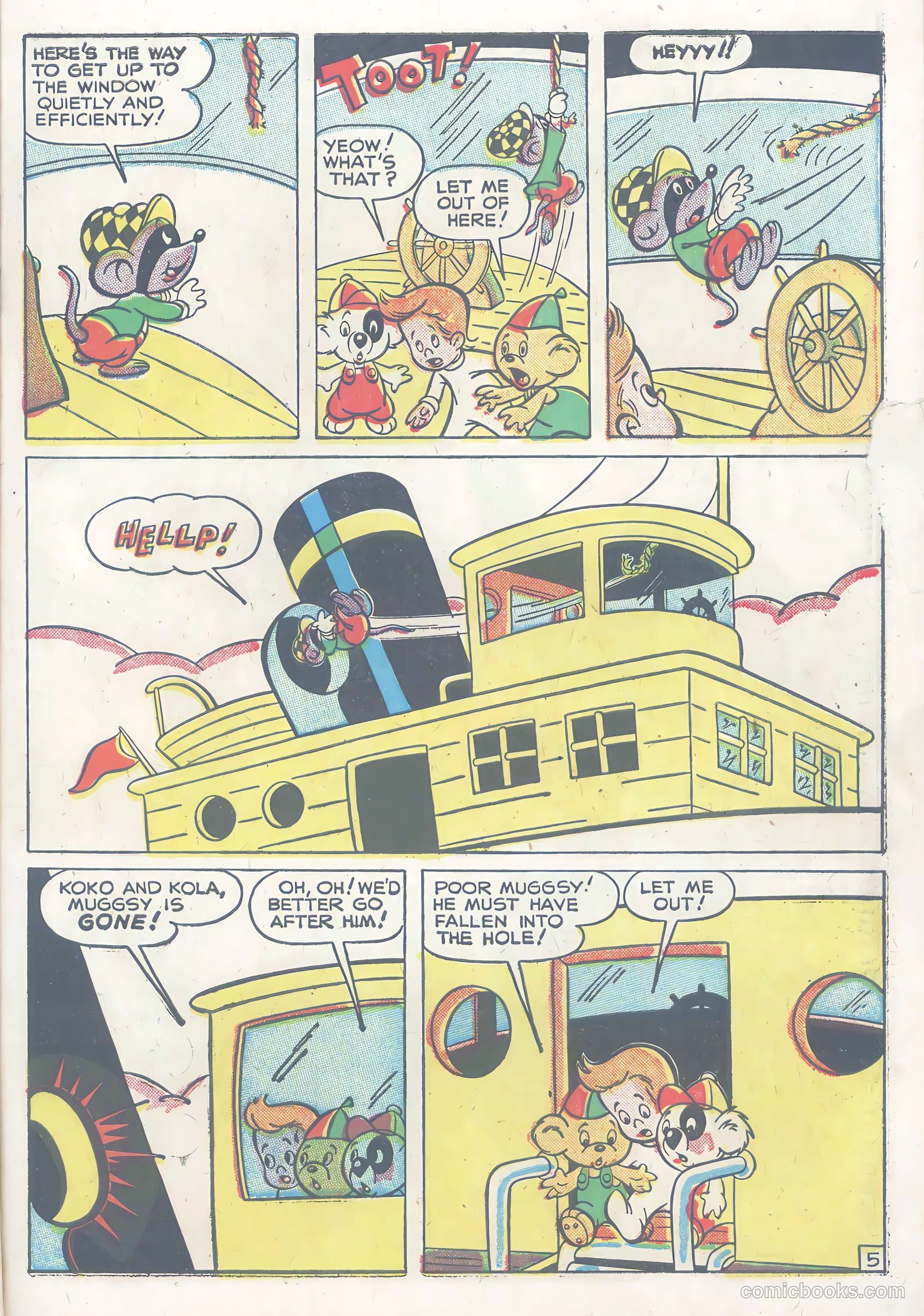 Koko and Kola #3 (1947) — page 7 of 37