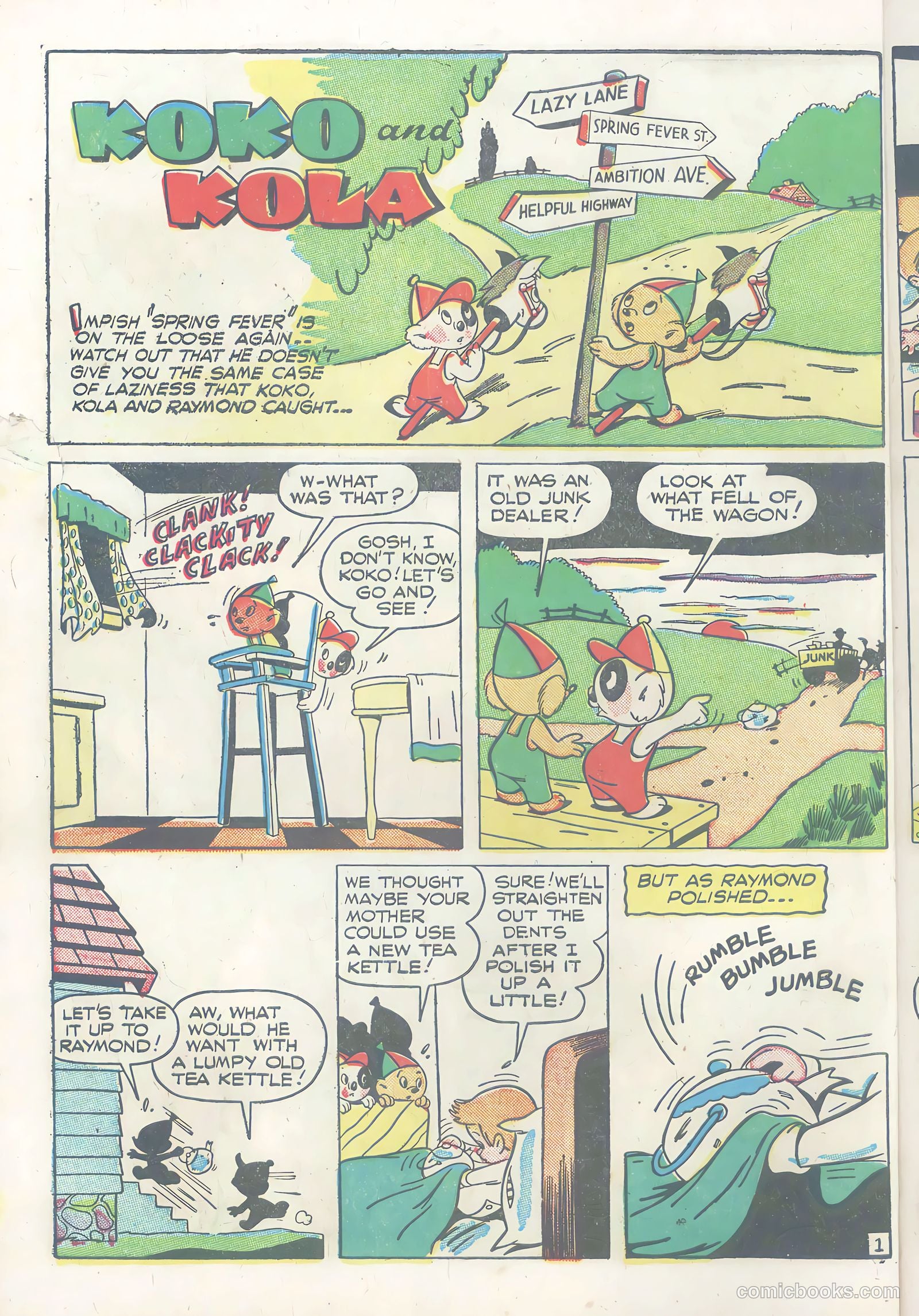 Koko and Kola #3 (1947) — page 10 of 37
