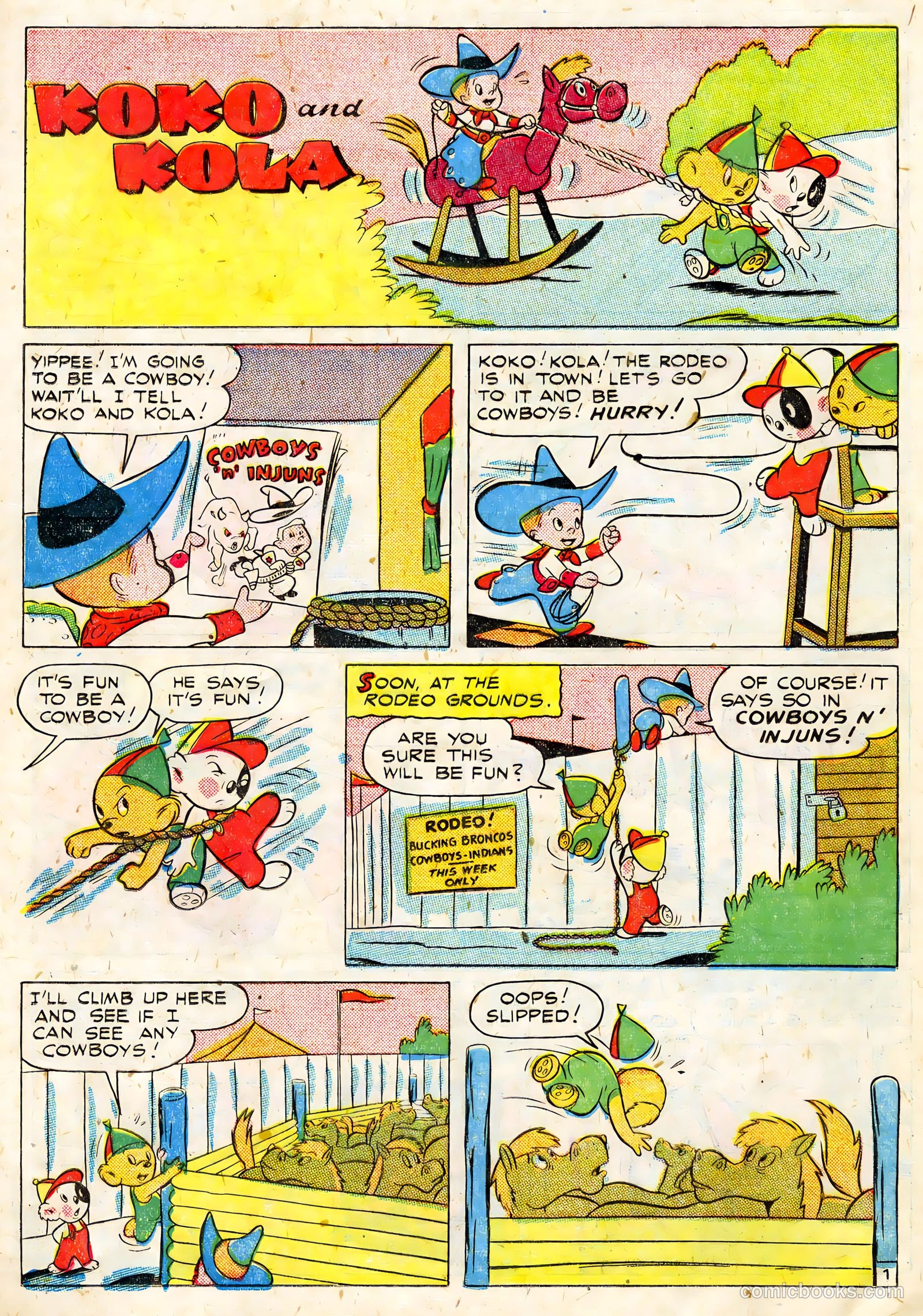 Koko and Kola #4 (1947) — page 17 of 37