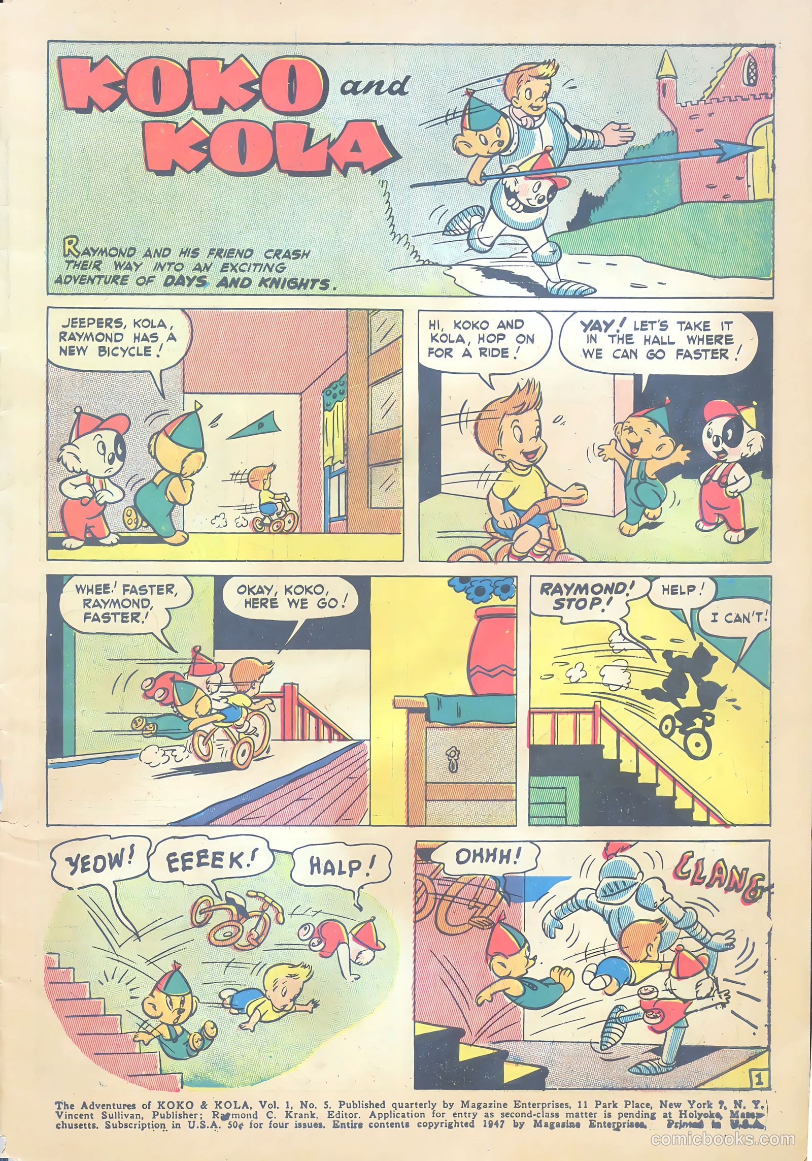 Koko and Kola #5 (1947) — page 3 of 36