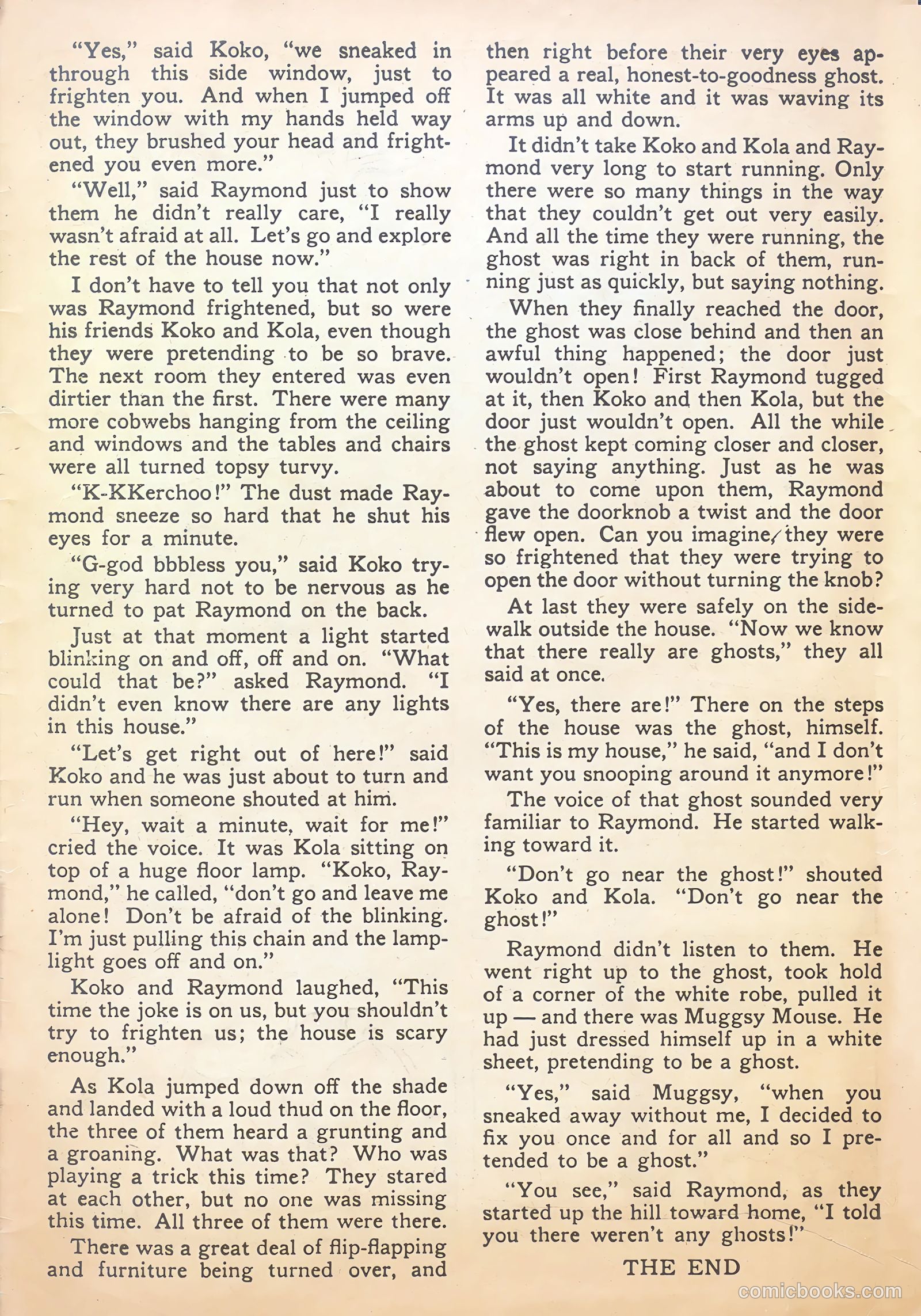 Koko and Kola #5 (1947) — page 35 of 36