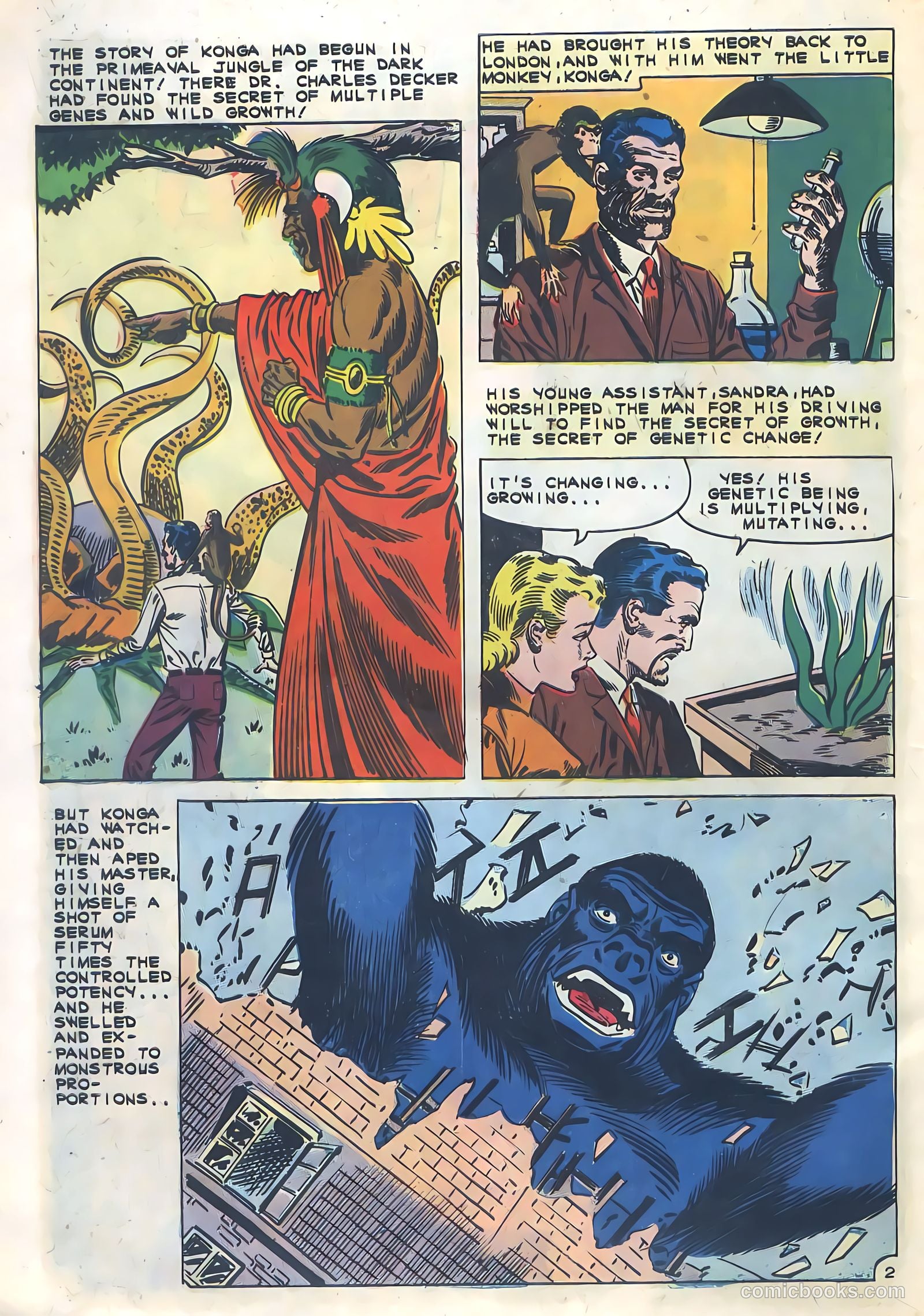 Konga #2 (1961) — page 4 of 36