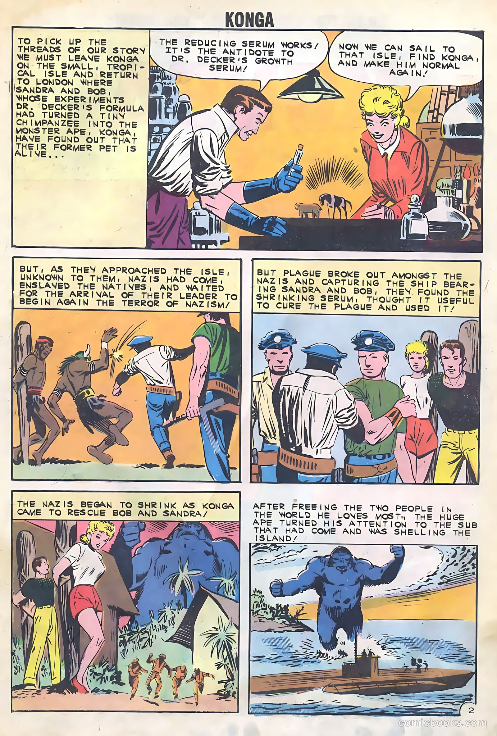 Konga #5 (1962) — page 4 of 36